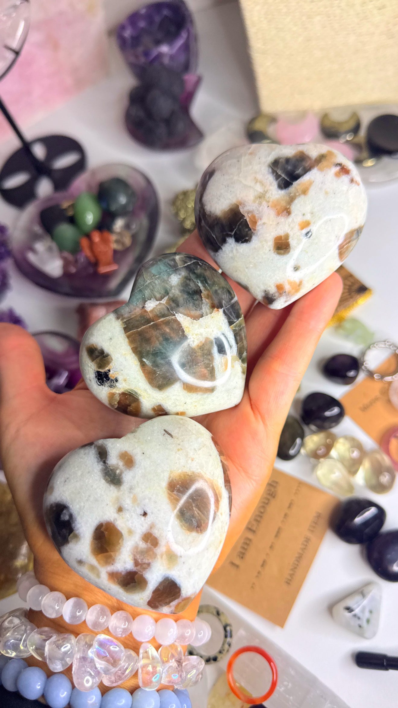 Polarity Moonstone Hearts ๐ค๐ค๐