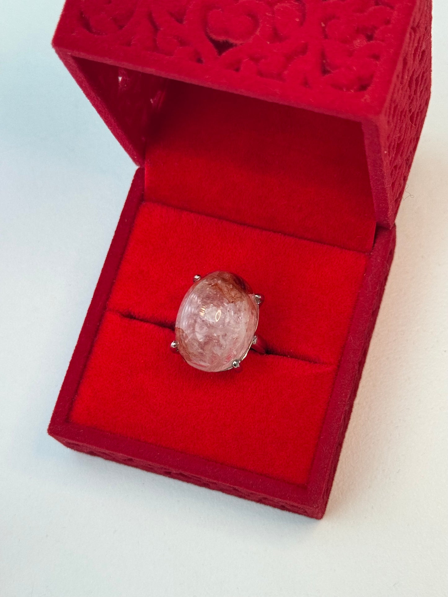Fire Quartz Crystal Ring ๐ฅ๐