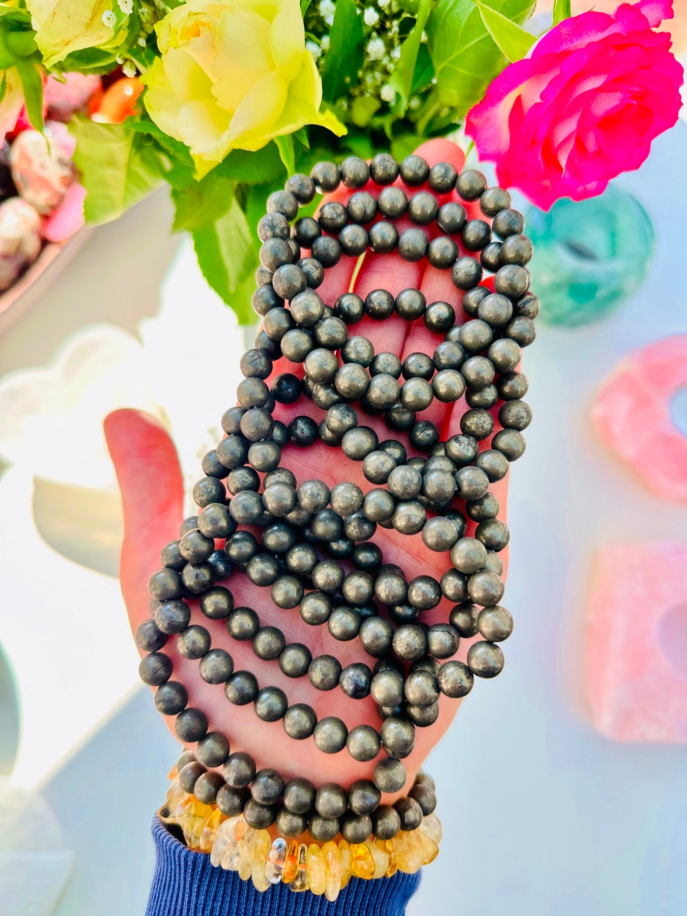 Pyrite Bracelets ๐ฟ๐งฒ๐ฐ๐ท๐ธ