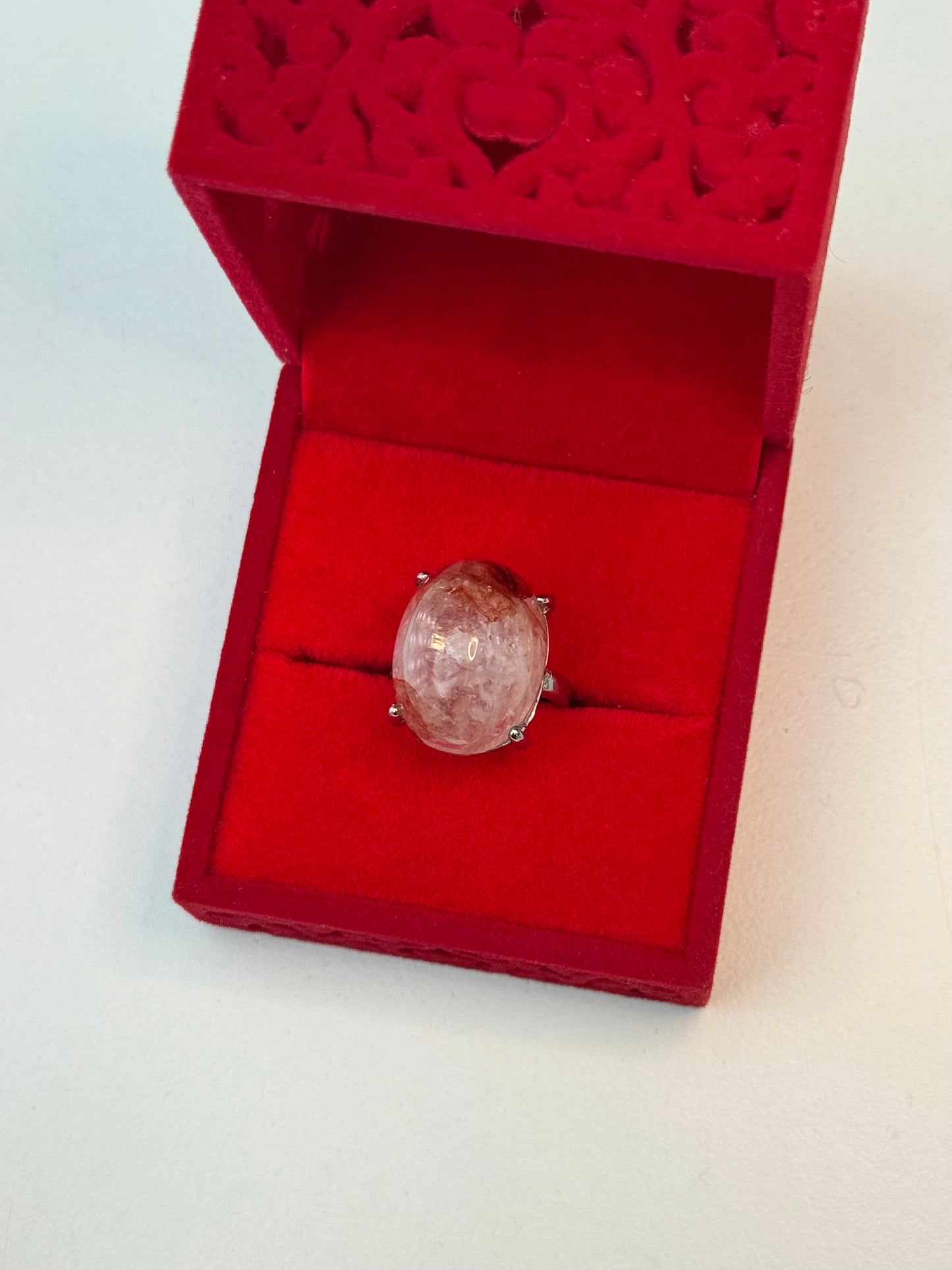 Fire Quartz Crystal Ring ๐ฅ๐