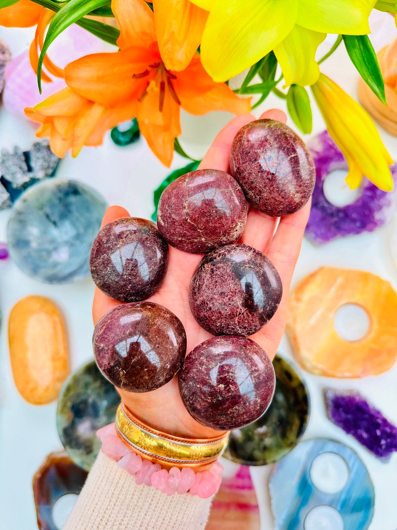 Garnet Pebbles ❤️