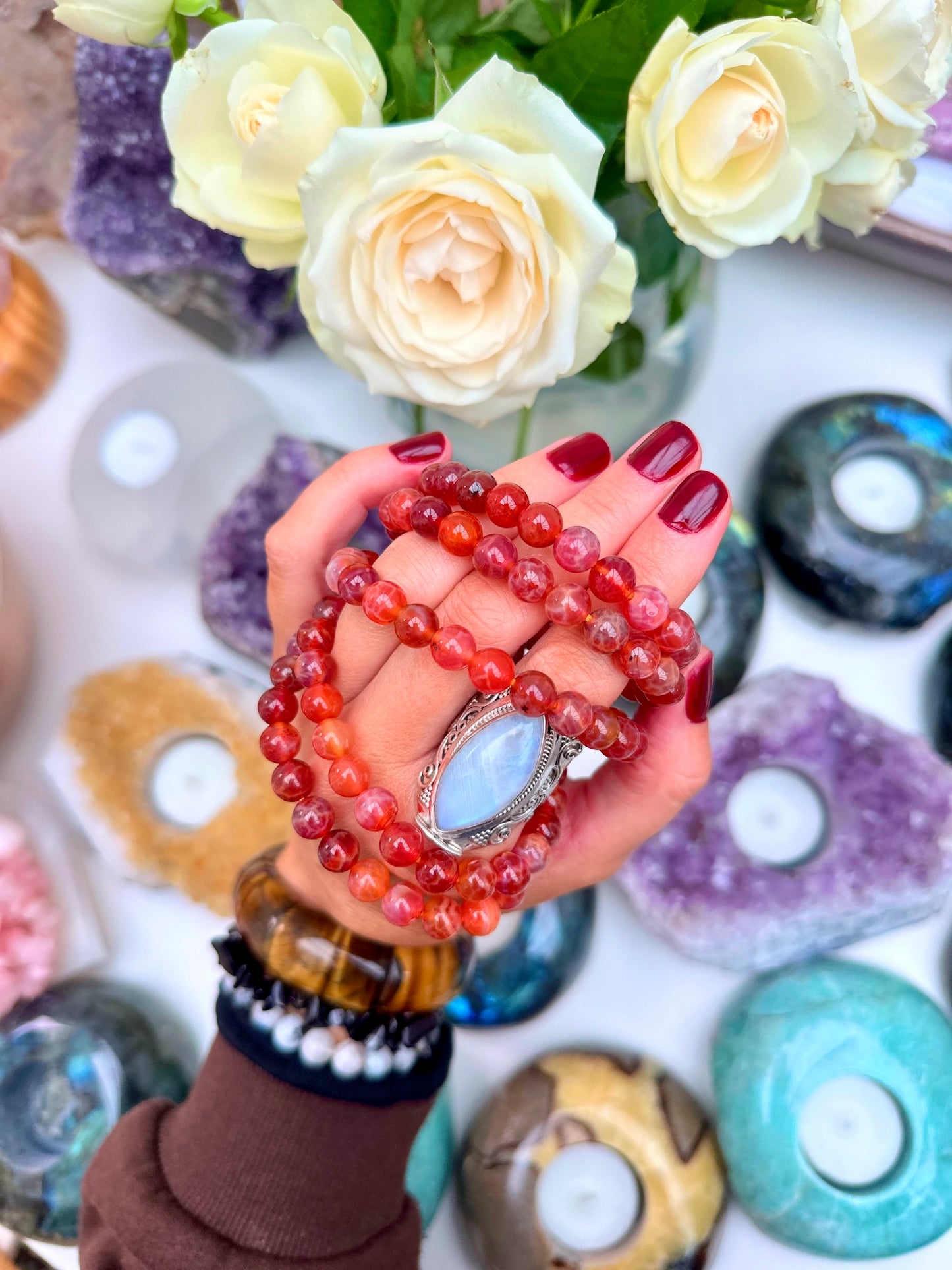 Fire Agate Bracelets ๐ฅ๐ฅ๐ฅ