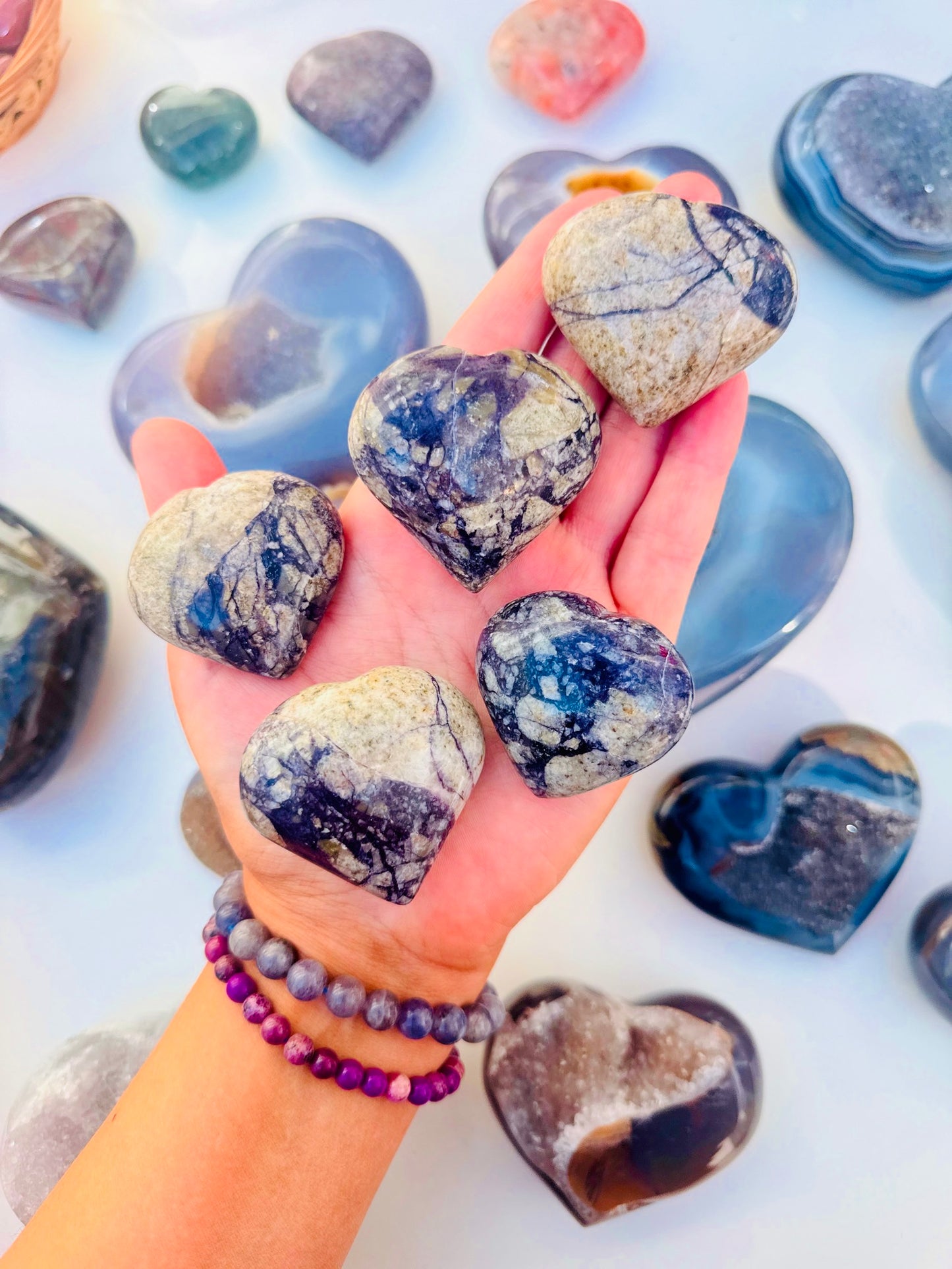 Tiffany Stone Hearts ๐