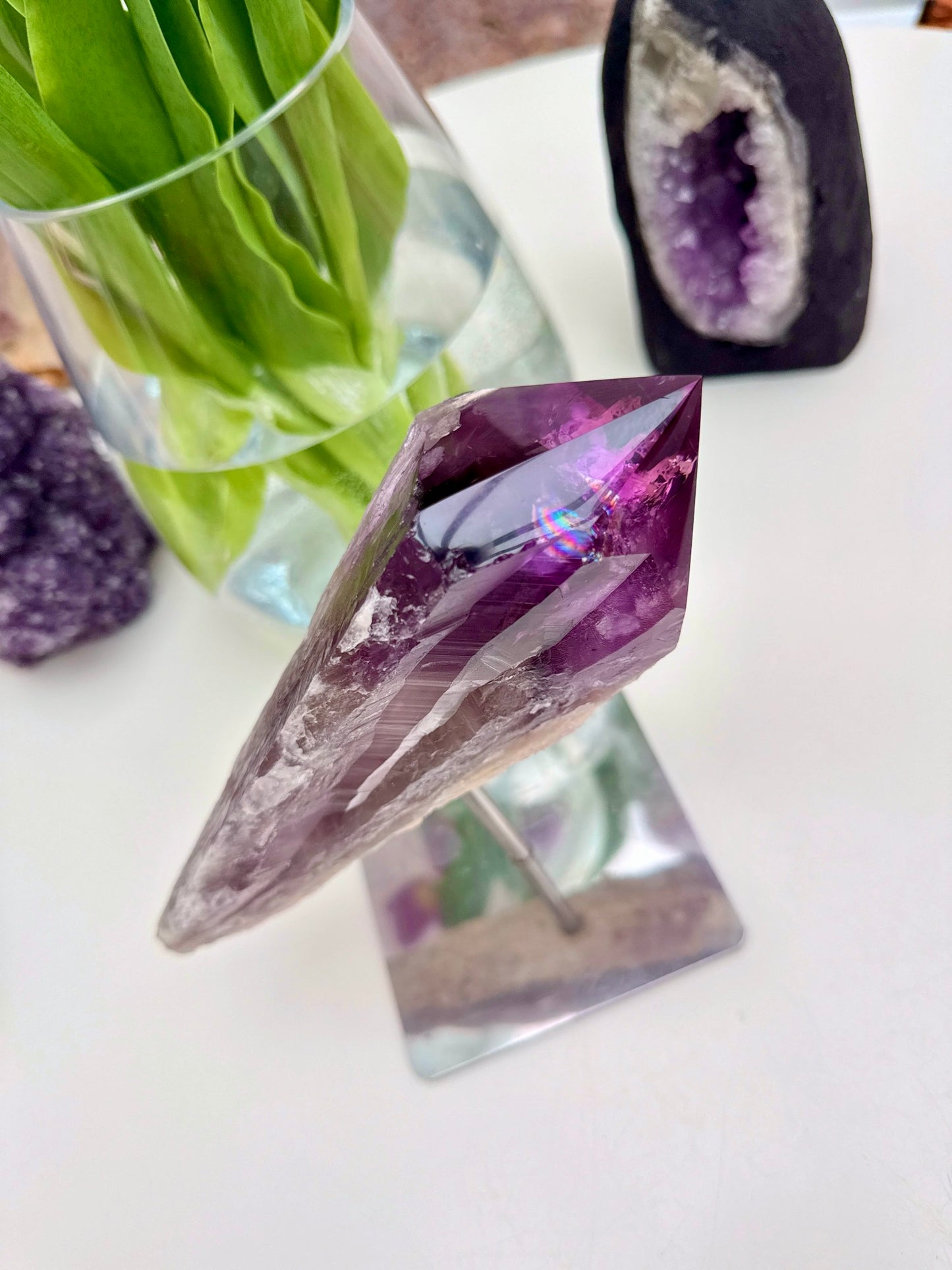 Amethyst Elestial Wand ๐ฎ๐ช(on stand)