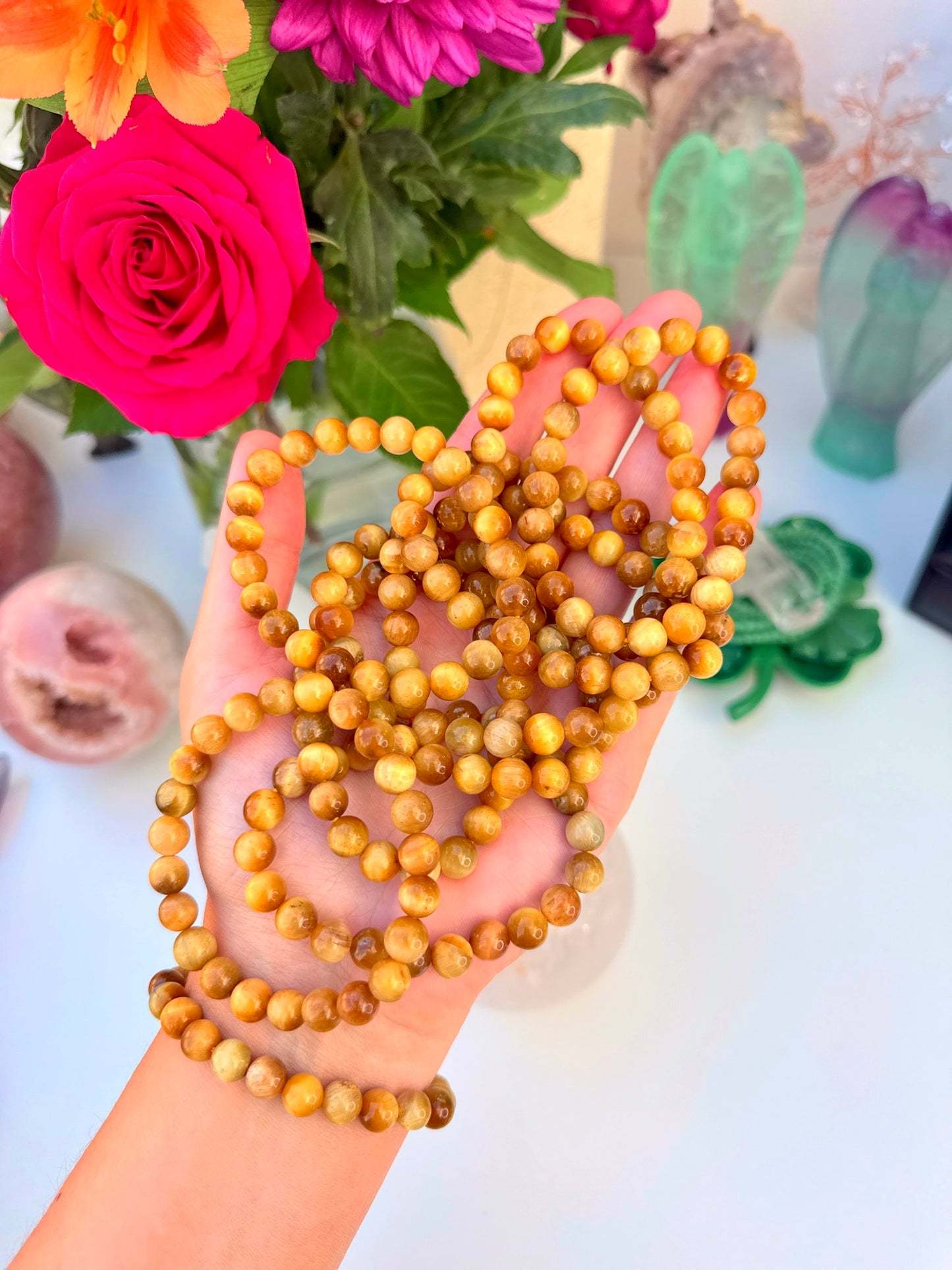 Golden Tiger’s Eye Bracelets