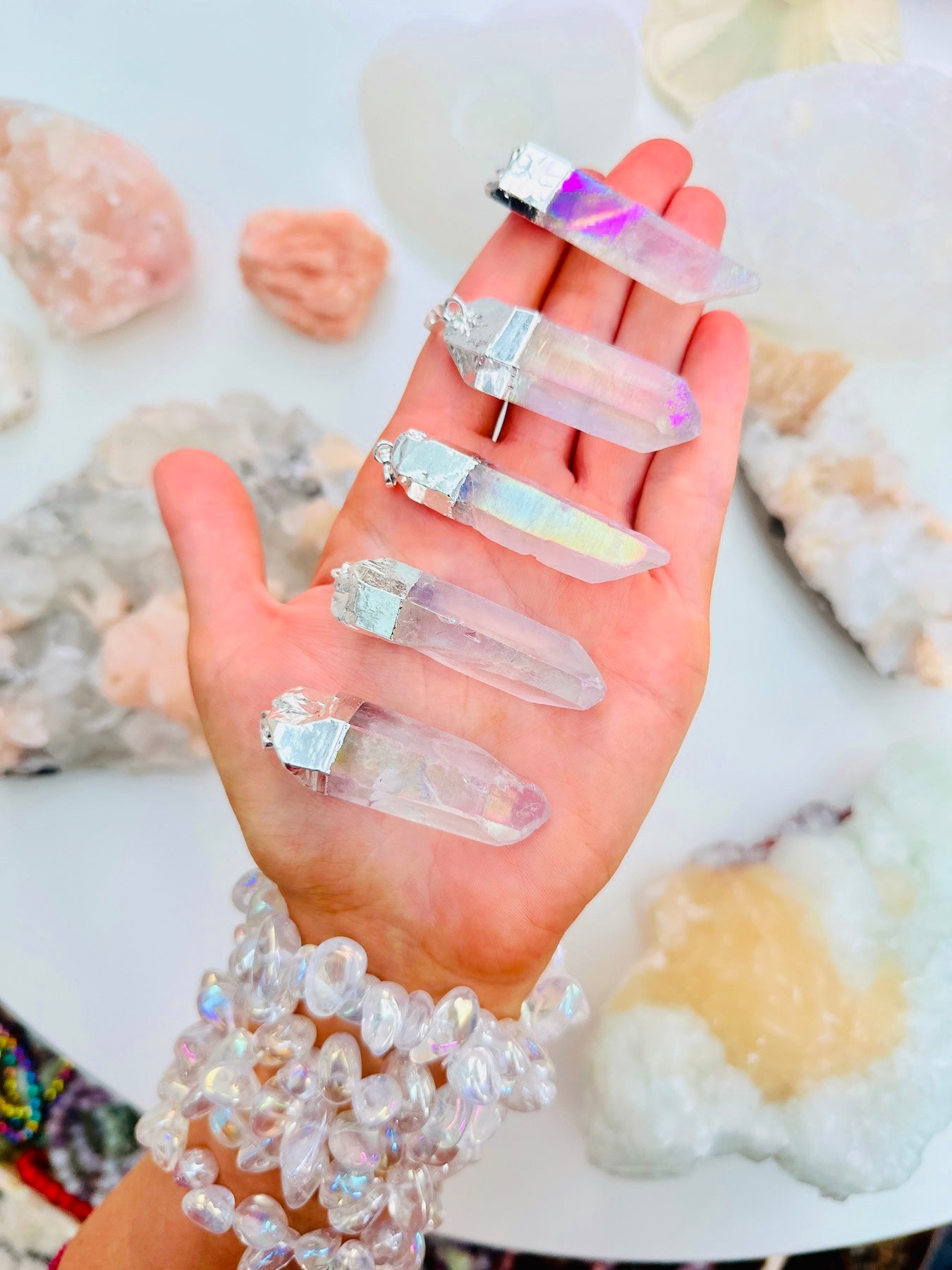 Angel Aura Quartz Pendant ðžðžð