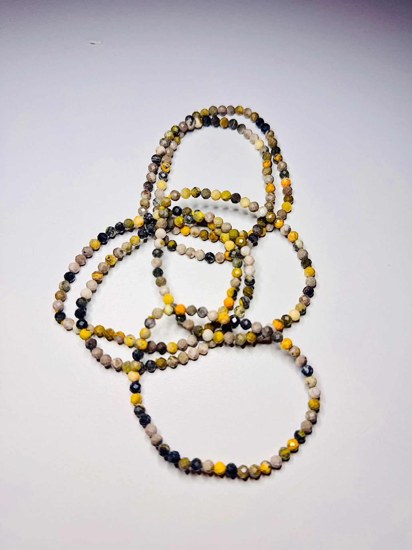 Bumblebee Jasper Faceted Bracelets ๐