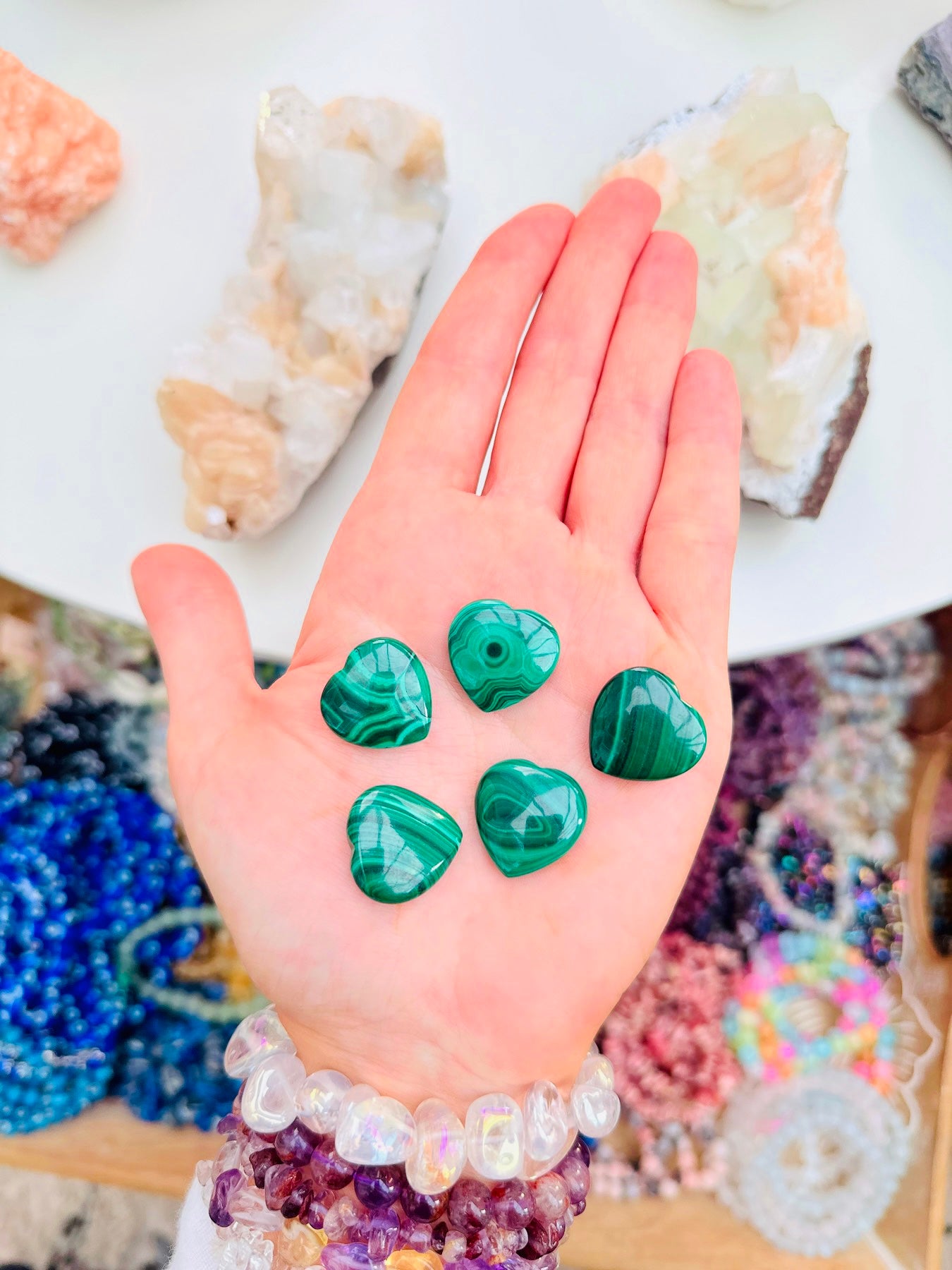 Malachite Hearts