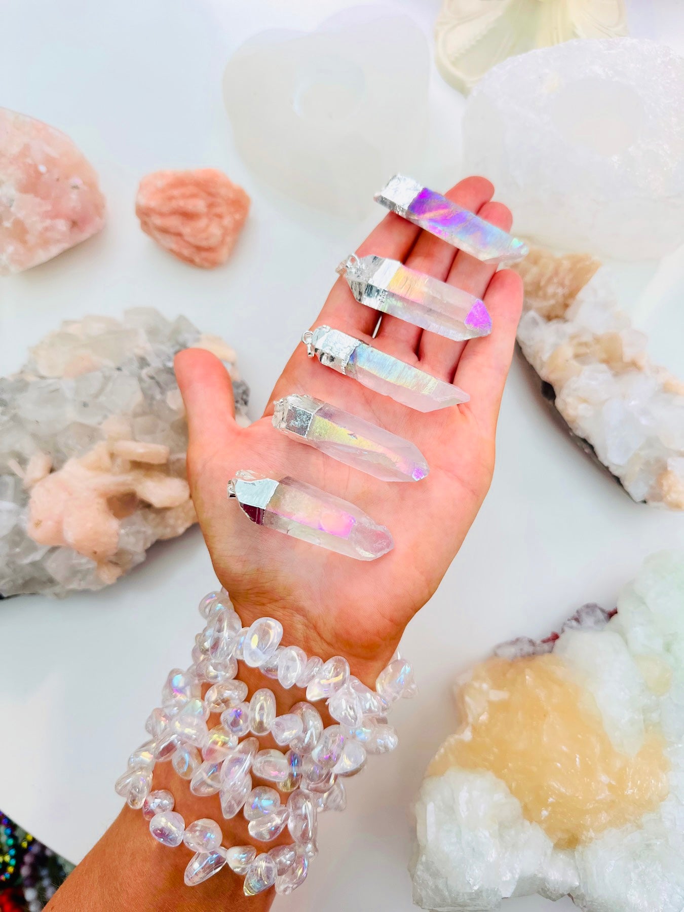 Angel Aura Quartz Pendant ðžðžð