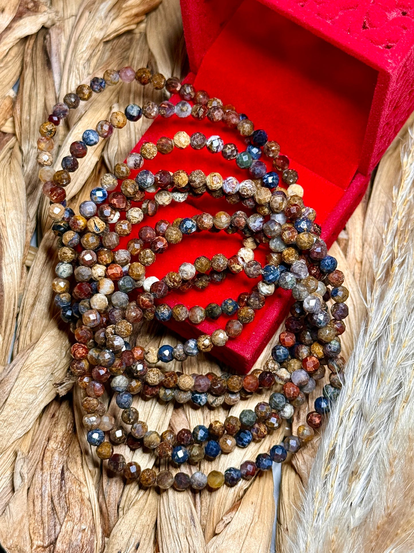 Pietersite Faceted Bracelets ððĪðĪĐ