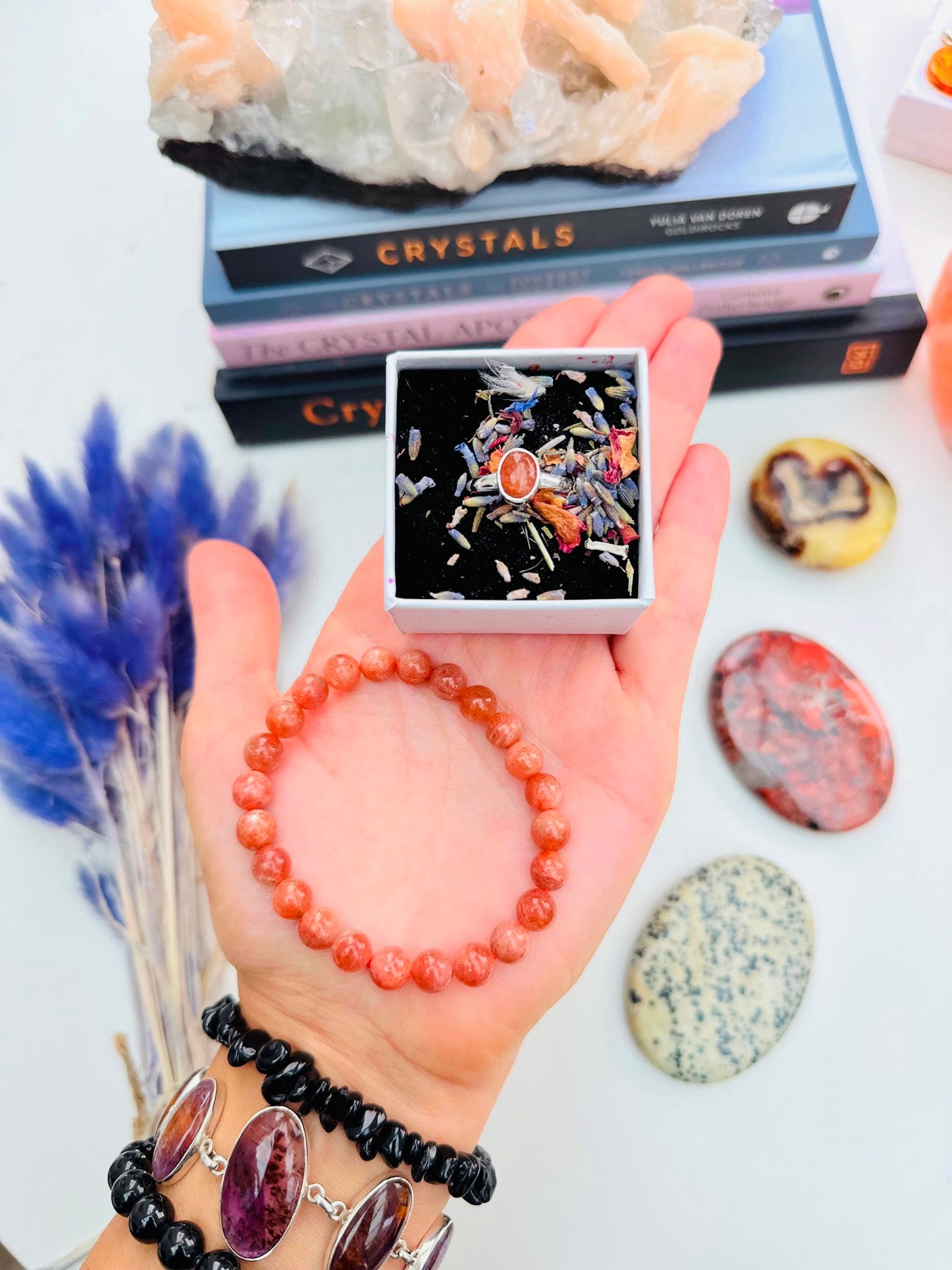 Sunstone Bead Bracelets ๐ฟโ๏ธ