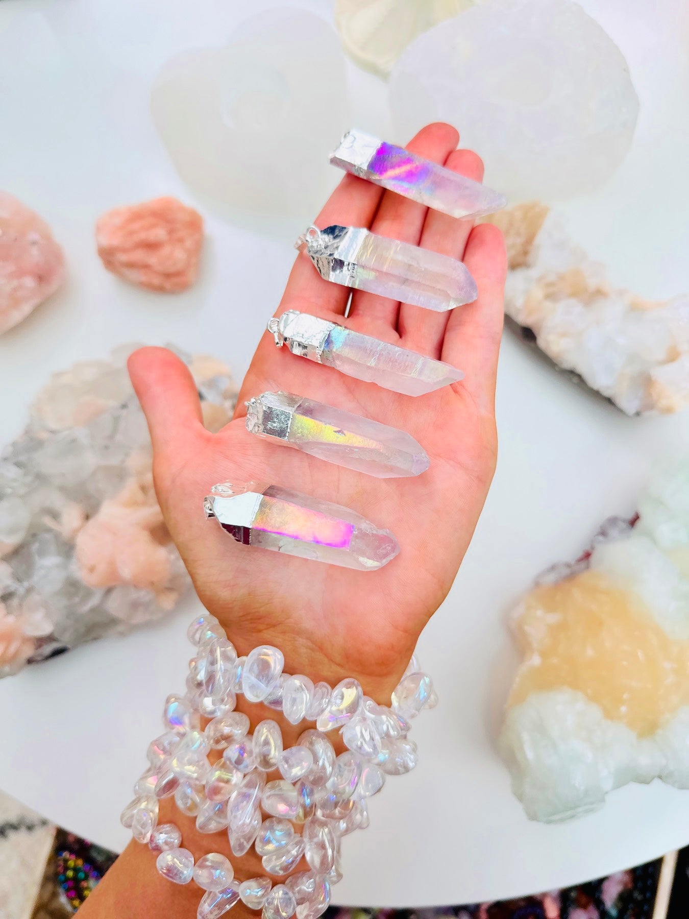 Angel Aura Quartz Pendant ðžðžð
