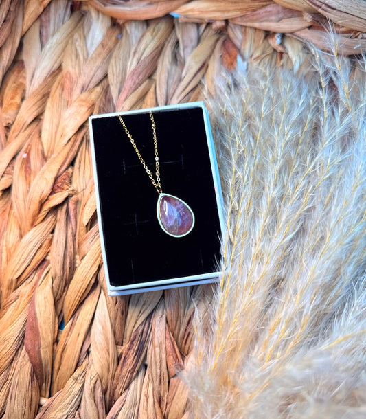 Golden Amethyst Energy โจ๐ฎ (Necklace)