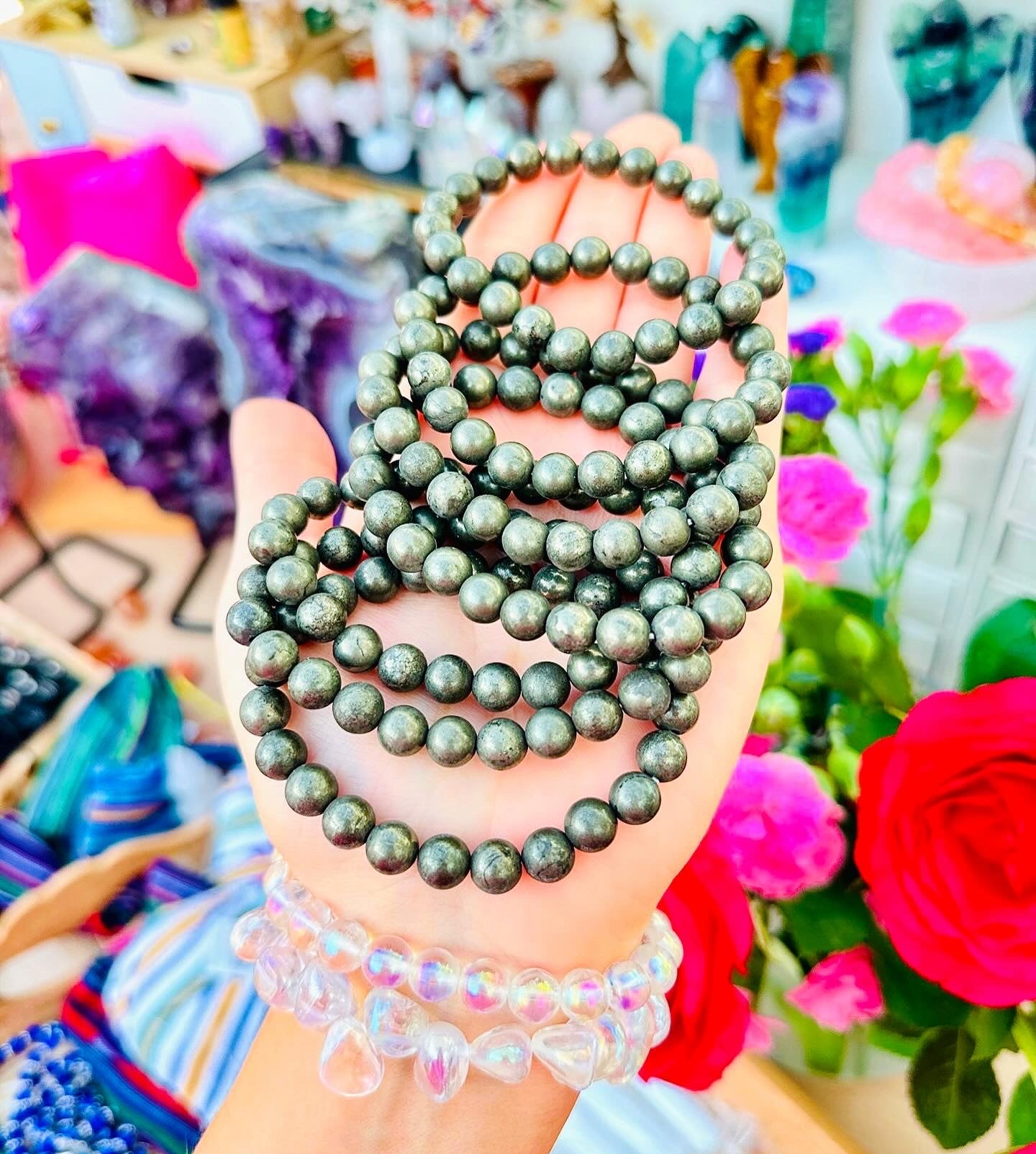 Pyrite Bracelets ๐ฟ๐งฒ๐ฐ๐ท๐ธ