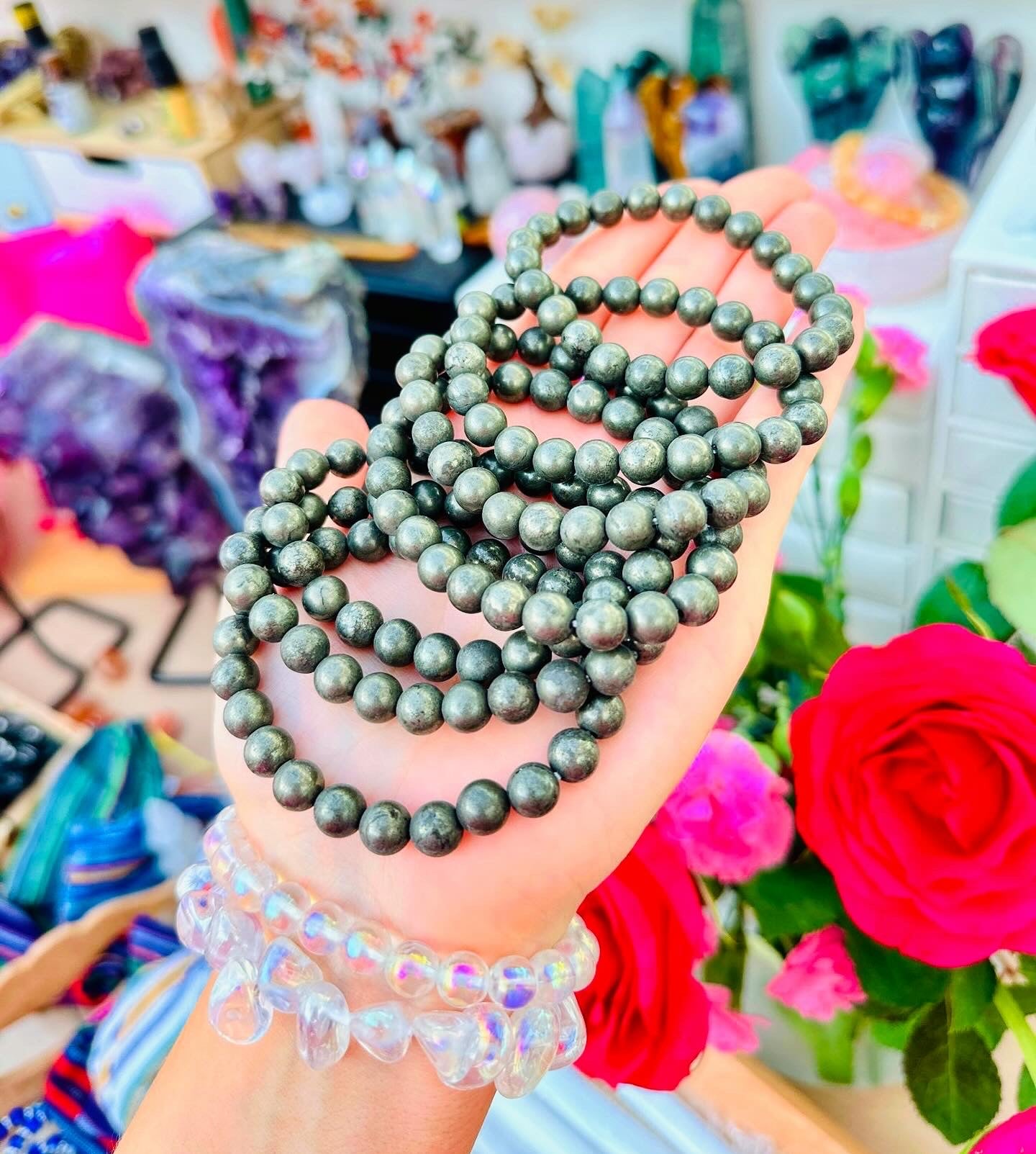 Pyrite Bracelets ๐ฟ๐งฒ๐ฐ๐ท๐ธ
