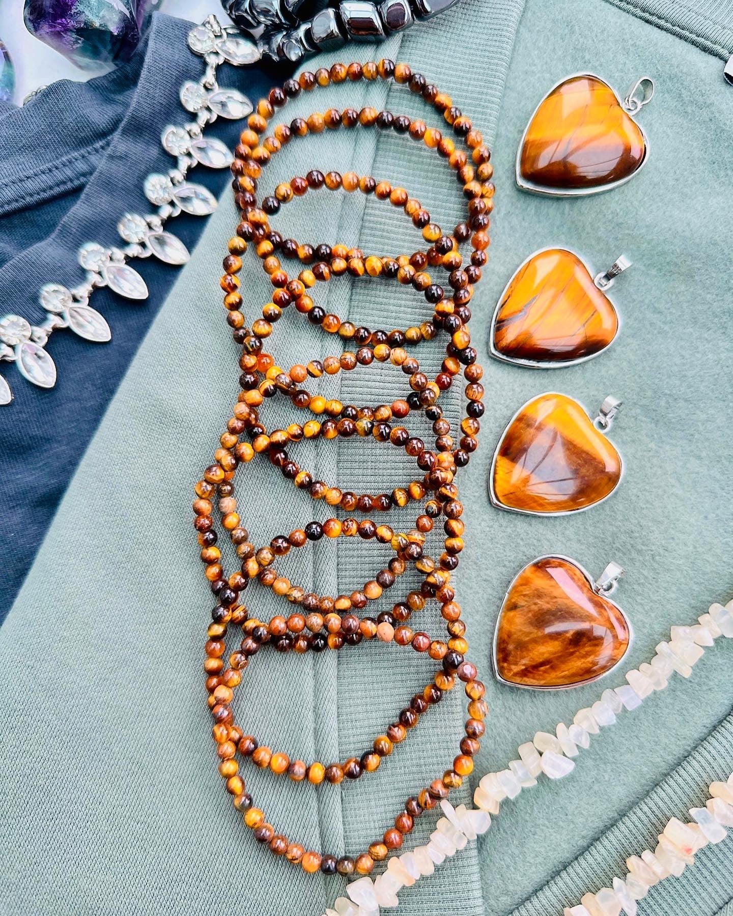 Tigers Eye Bead Bracelets ๐
๐ฟ