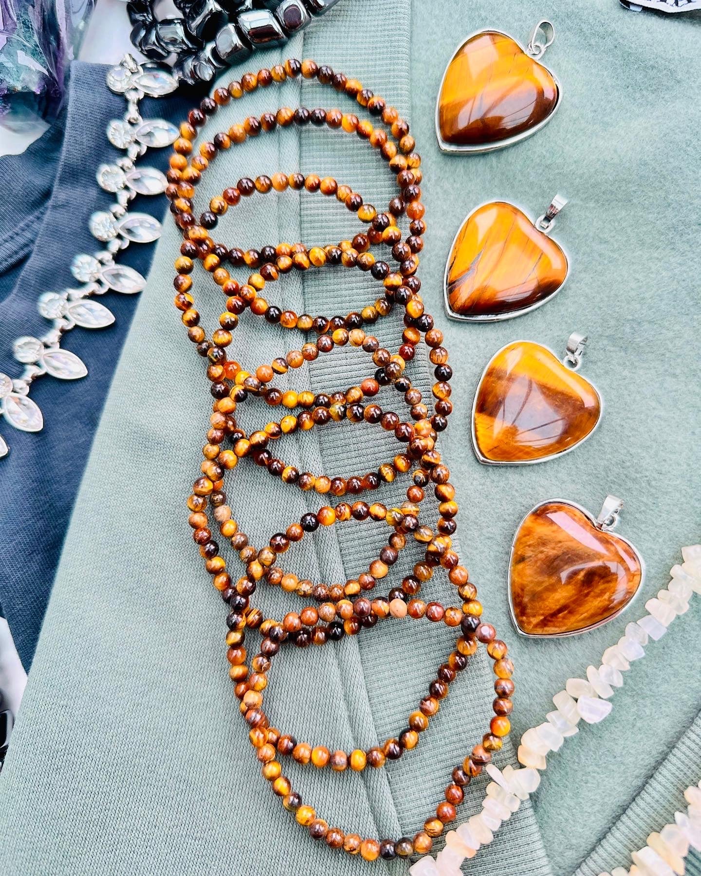 Tigers Eye Bead Bracelets ๐
๐ฟ