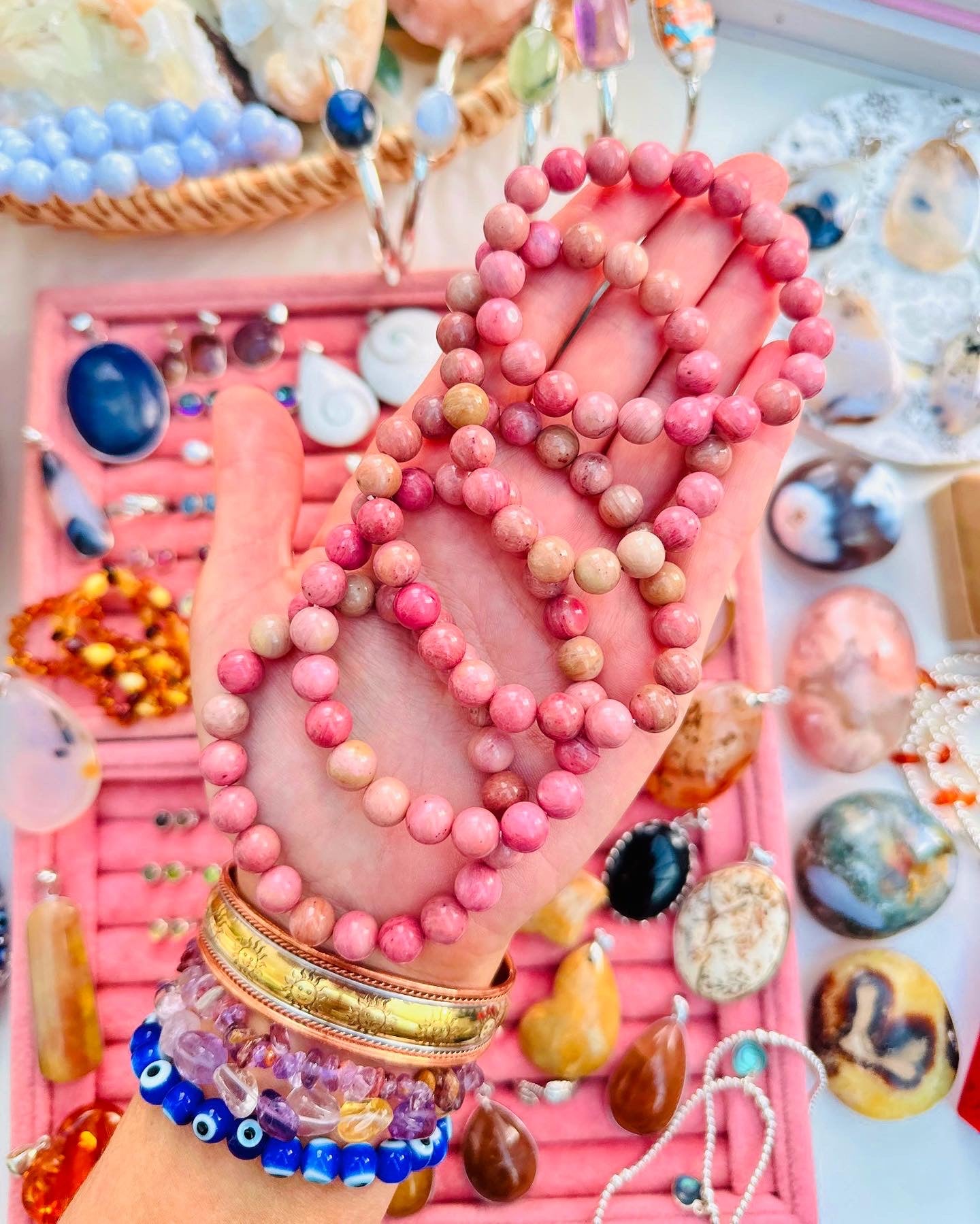 Thulite Bead Bracelets ๐ฟ ๐