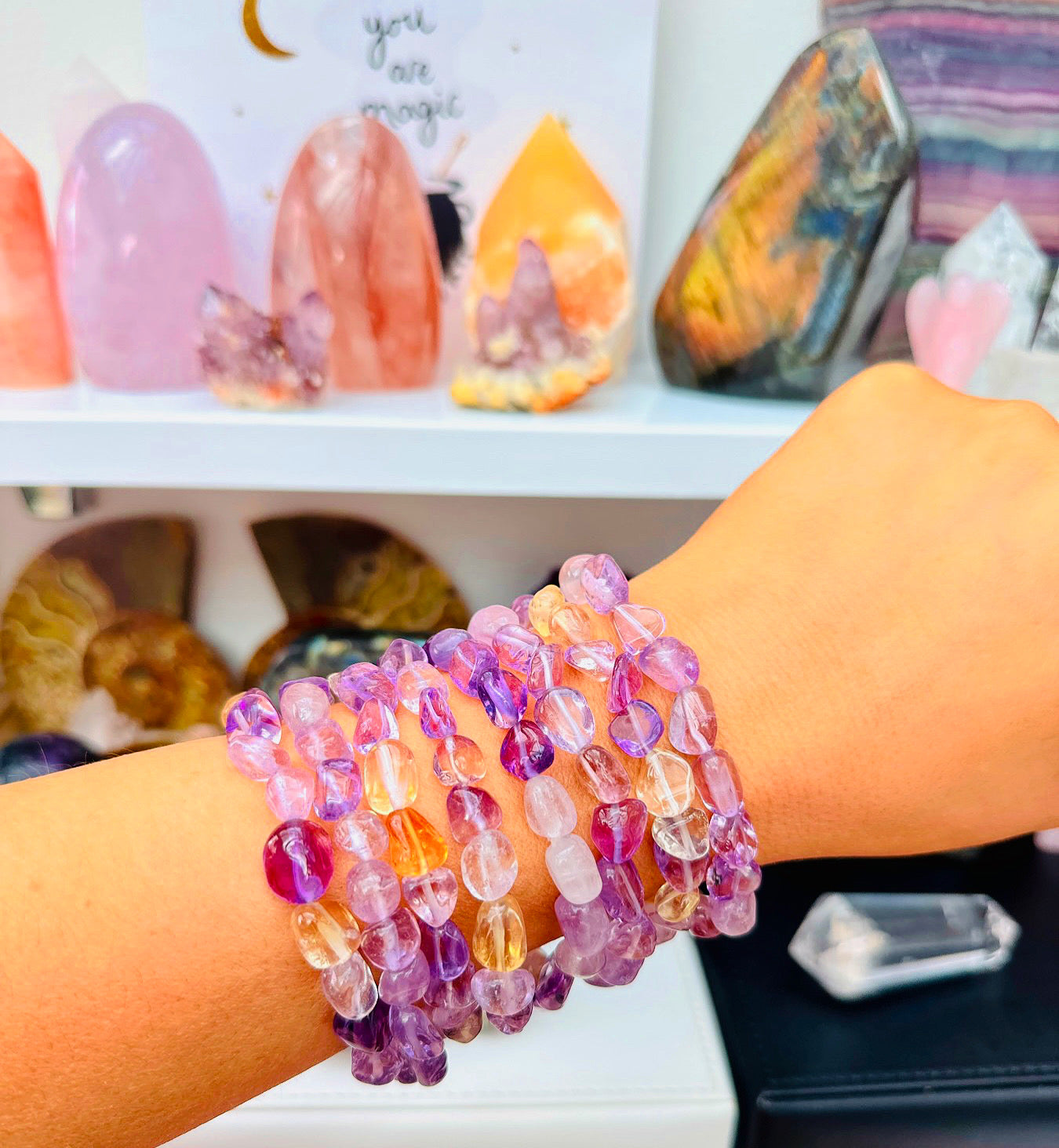Ametrine Freeform Bracelets ðððŋ