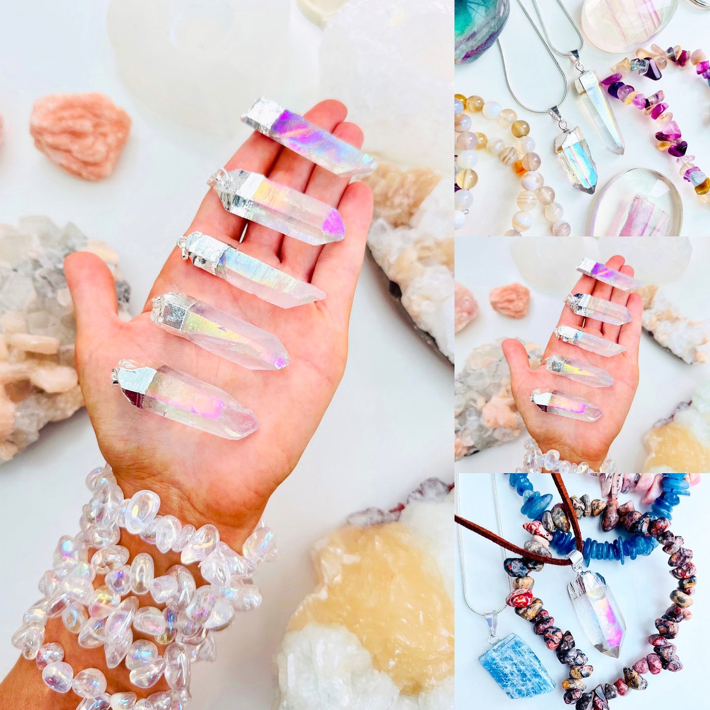 Angel Aura Quartz Pendant ðžðžð