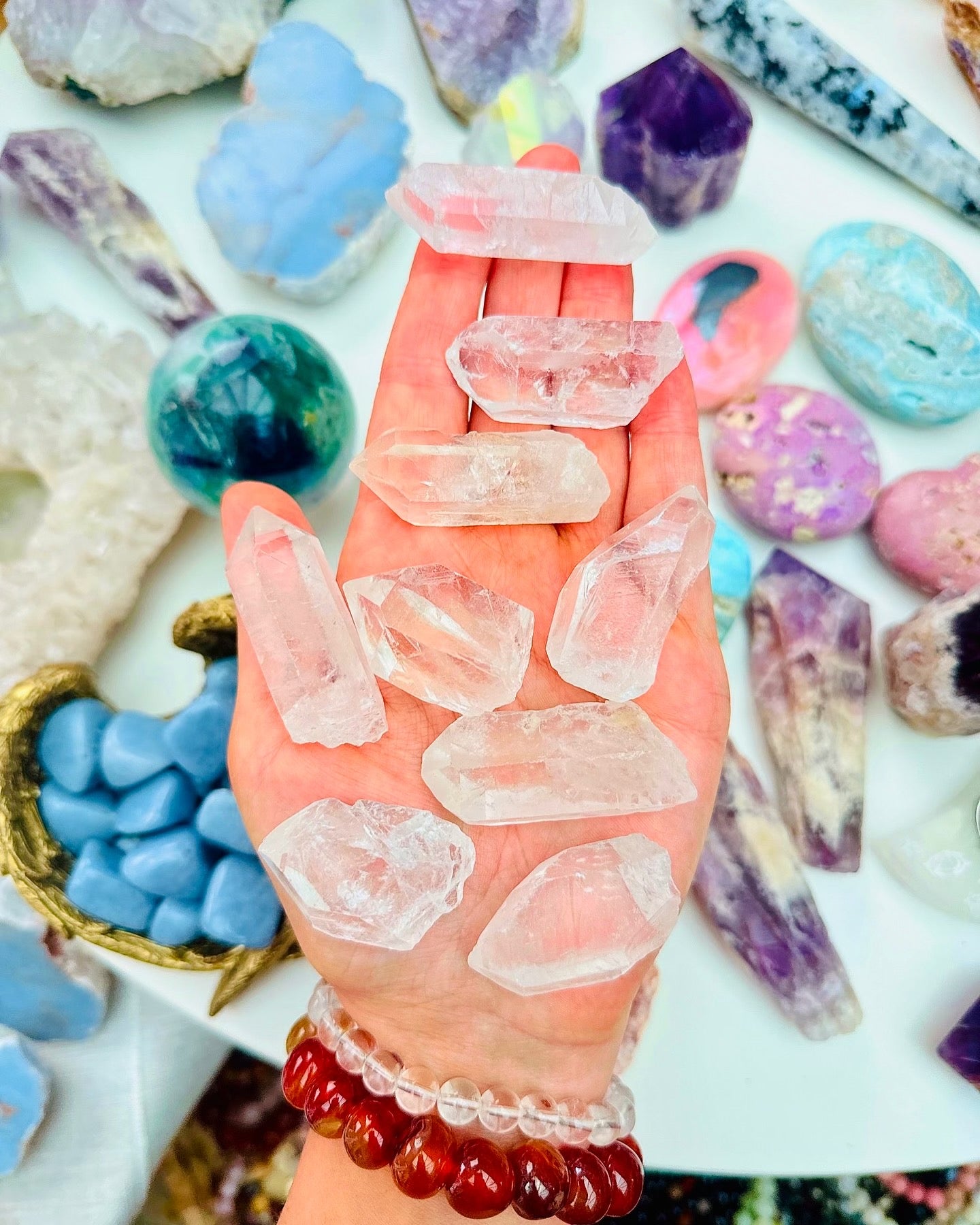 Clear Quartz Natural Points ๐ค๐