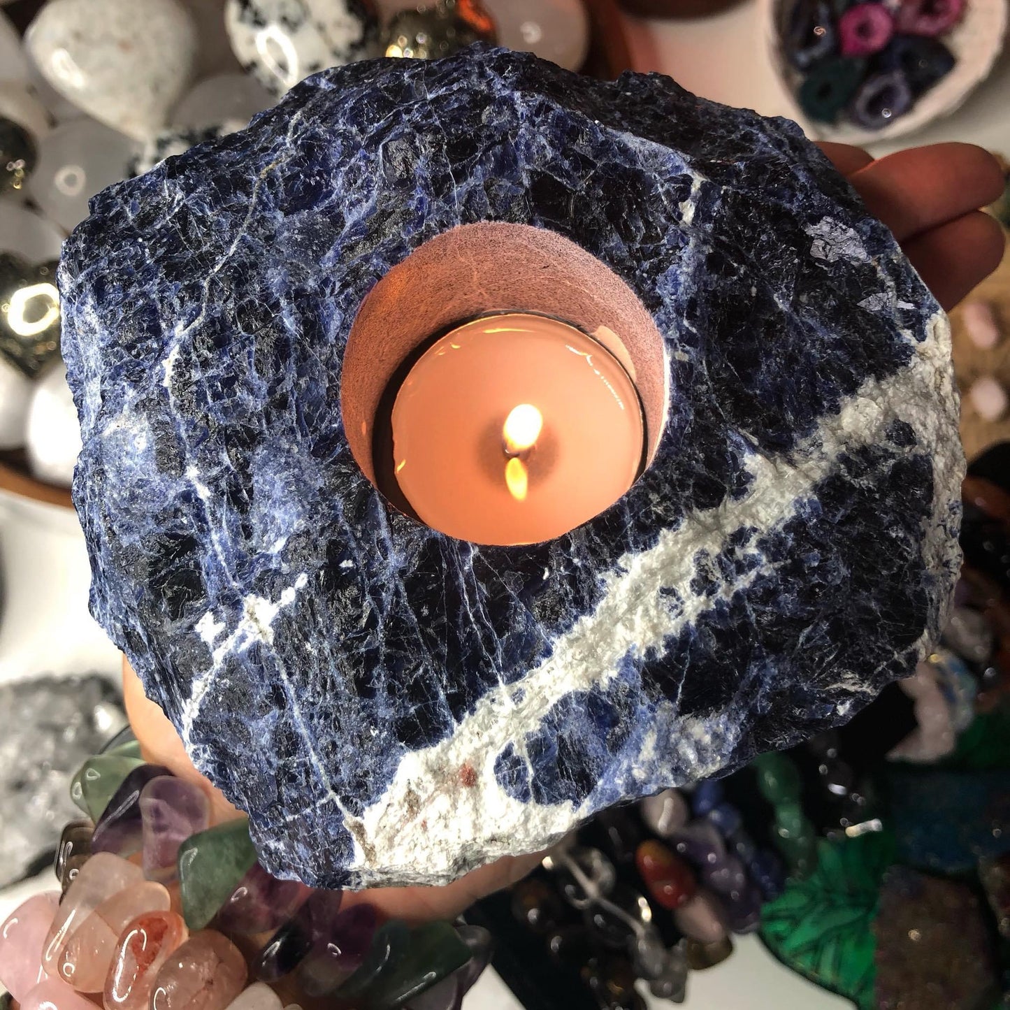 Sodalite Crystal T Lights ๐
๐๐ฏ
