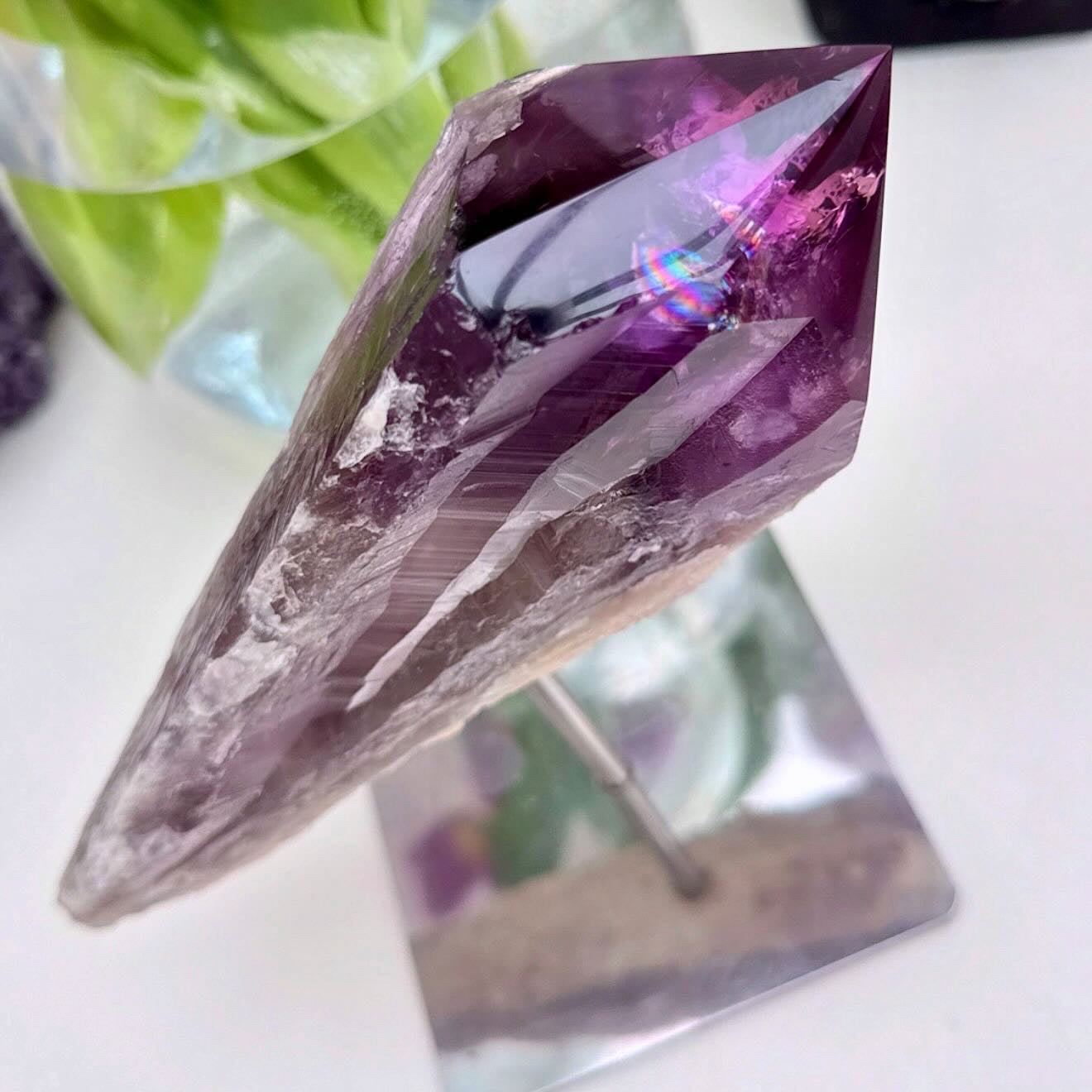 Amethyst Elestial Wand ๐ฎ๐ช(on stand)
