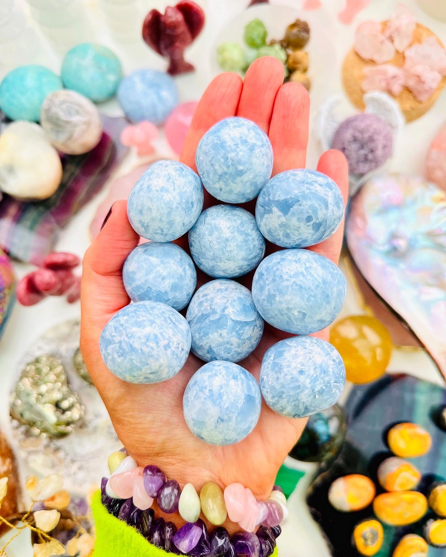 Blue Calcite Jumbos