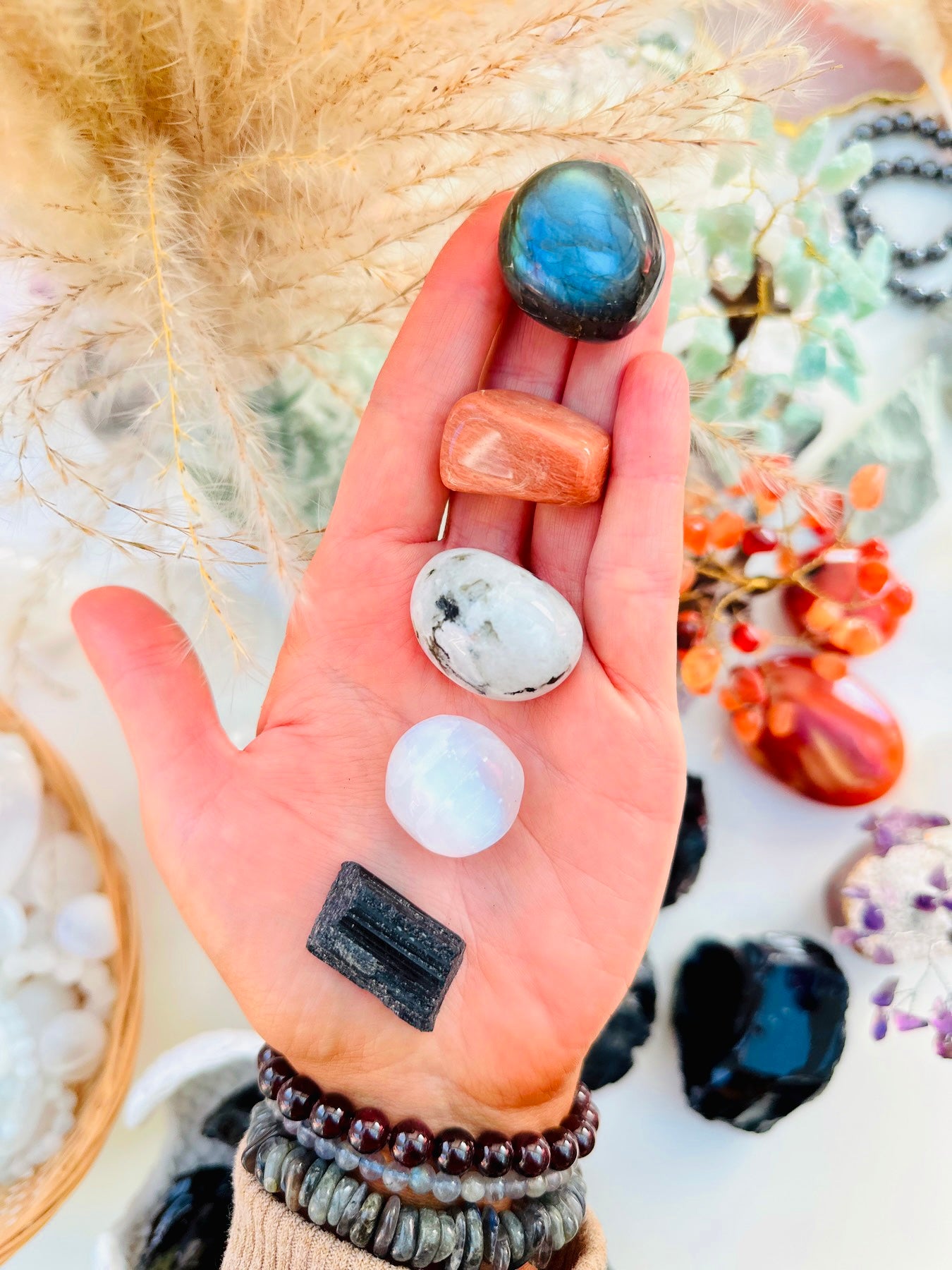 MOON, ECLIPSE, RETROGRADE, ASTROLOGY CRYSTAL SUPPORT