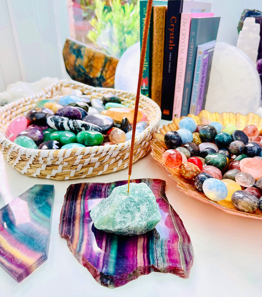 Green Aventurine Incense Holders ð