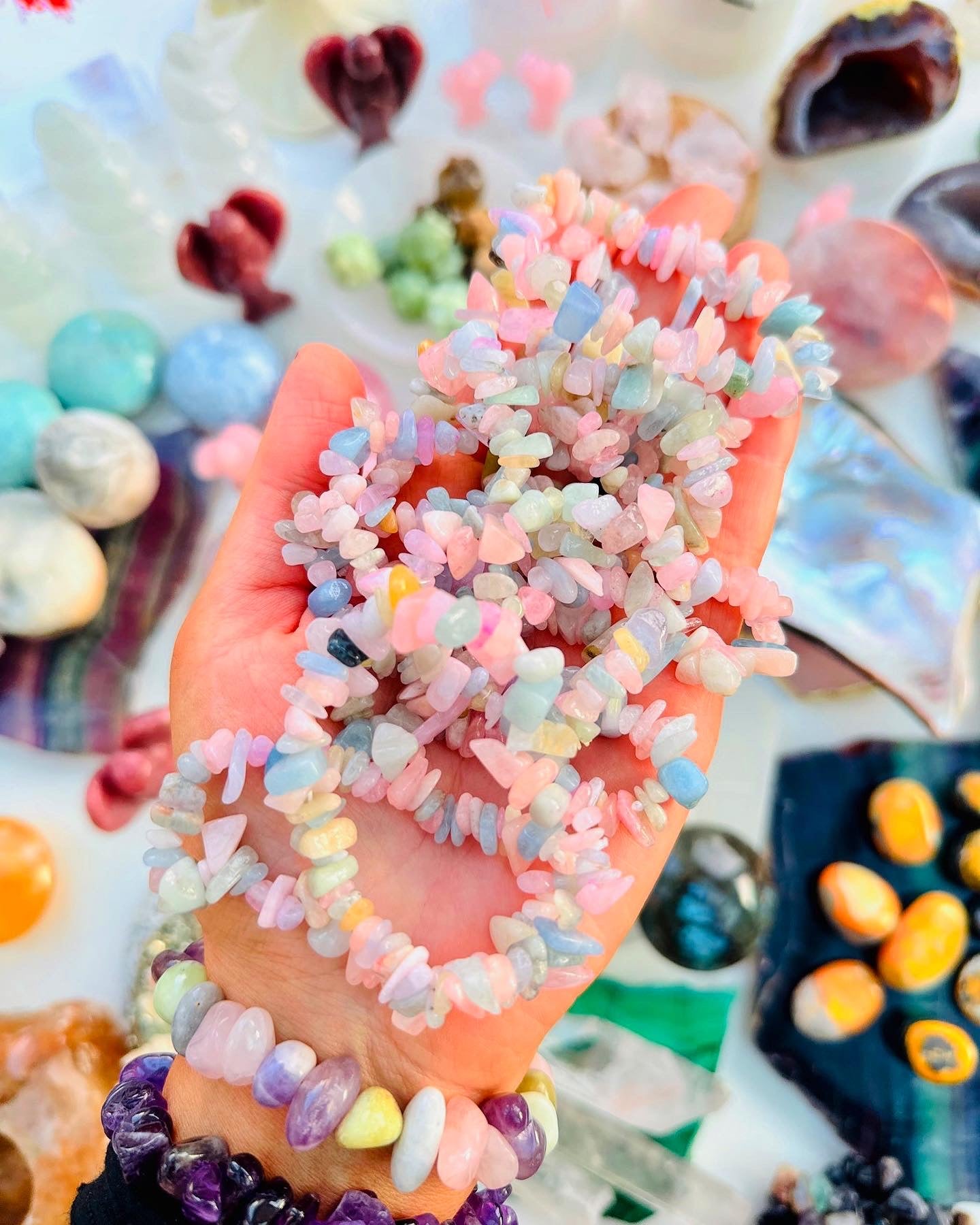Aquamarine and Morganite ๐๐๐