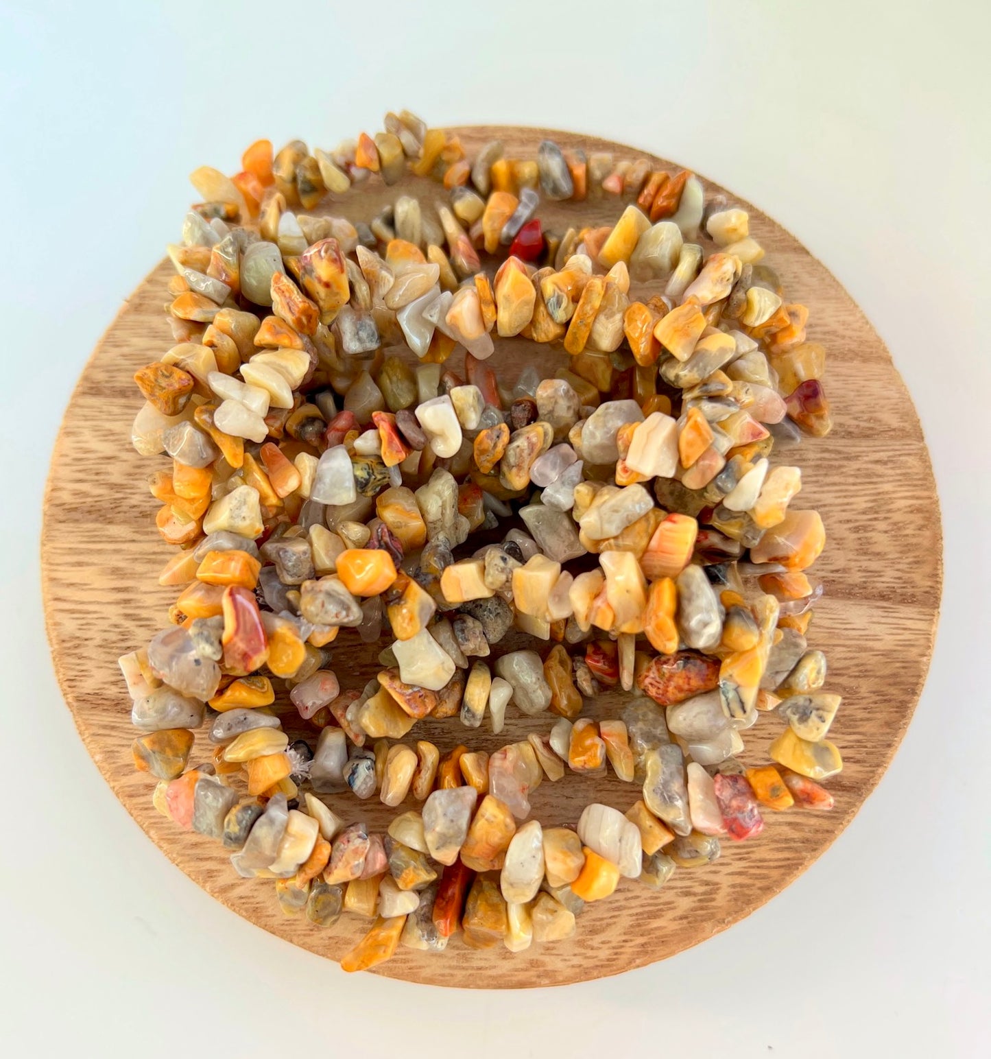 Crazy Lace Agate Crystal Chip Bracelets 🥰🤣