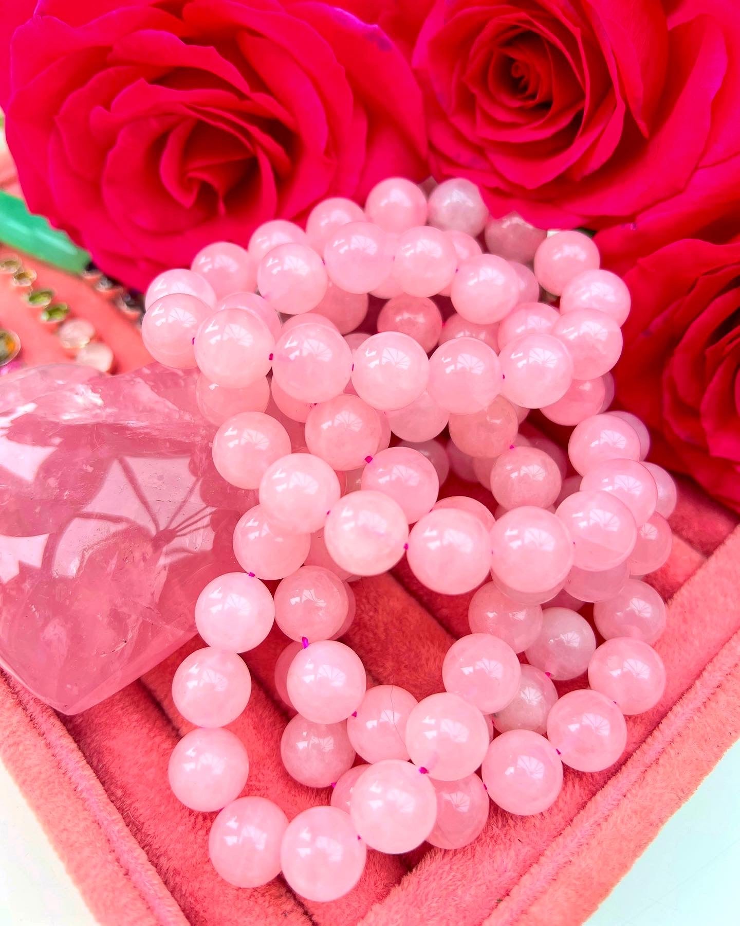 Love Bracelets ~ Rose Quartz