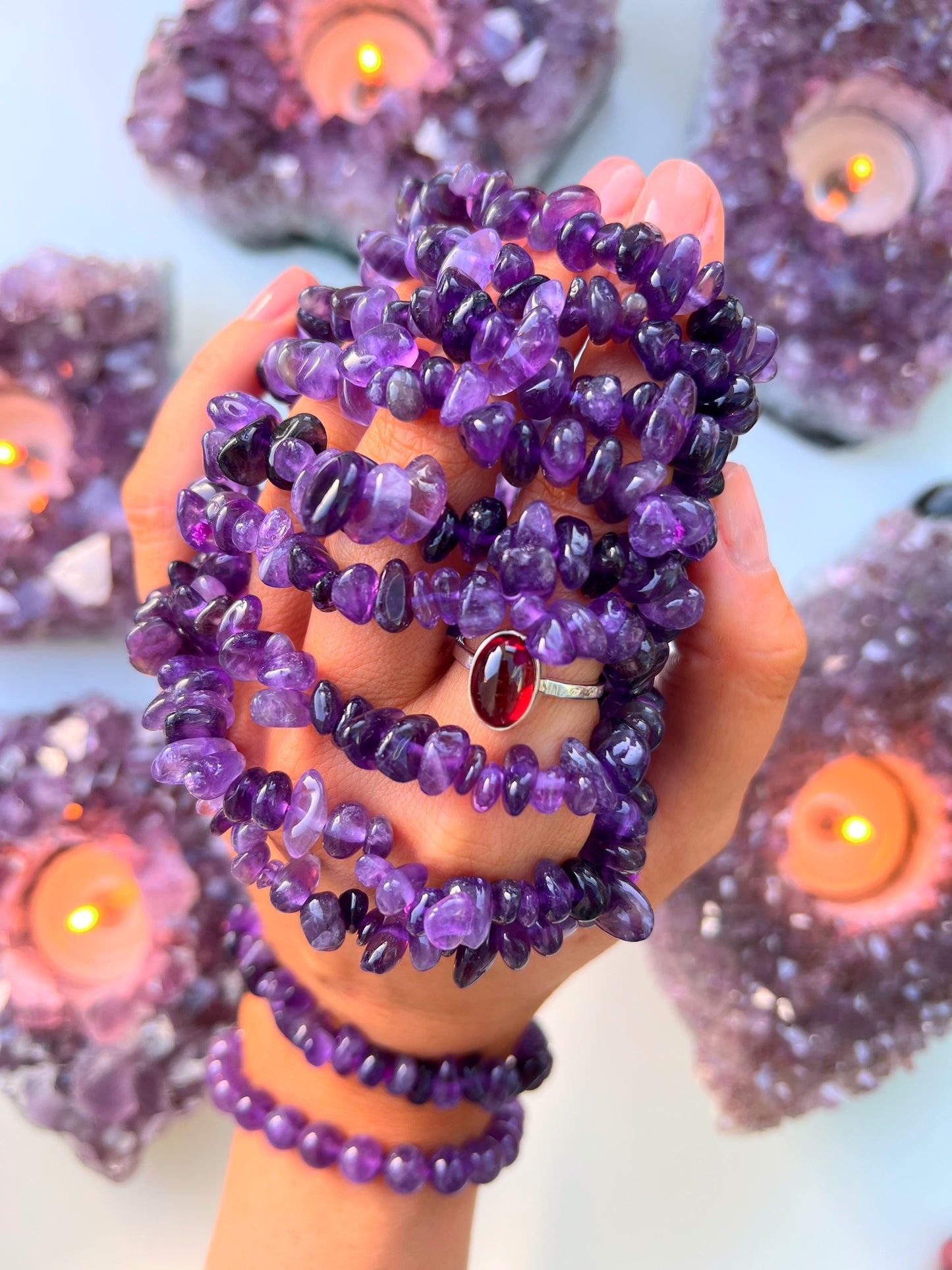 Amethyst Bracelets ๐ฟ๐๐ฎ๐ฎ