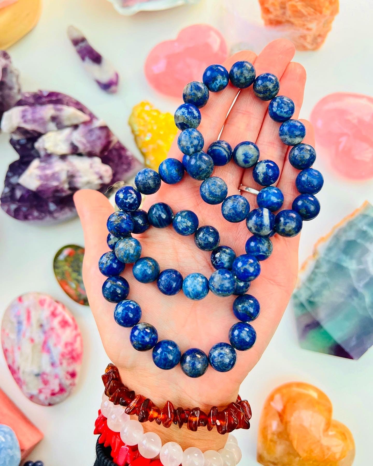 Lapis Lazuli Bead Bracelets ððŋ