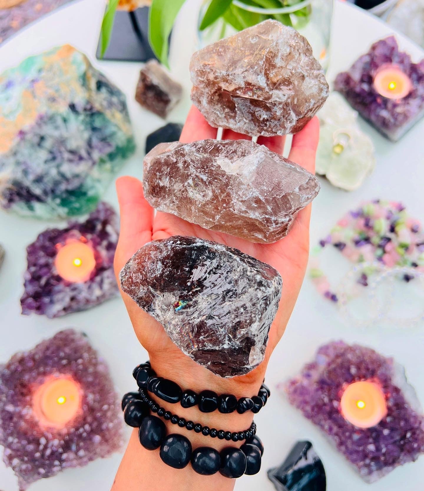 Smokey Quartz Natural Raw Chunks