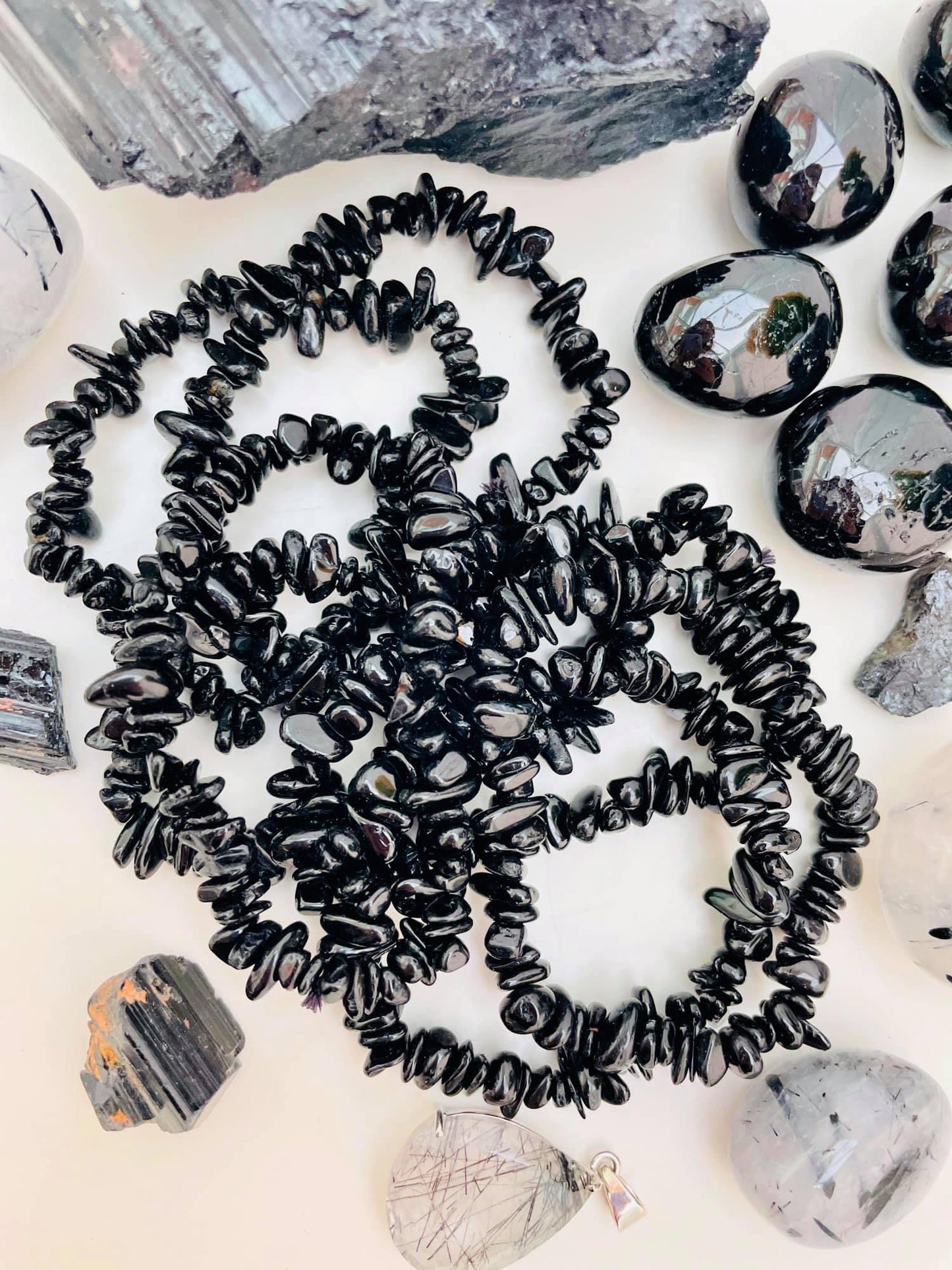 Black Tourmaline AA Bracelets ðĪðŋð