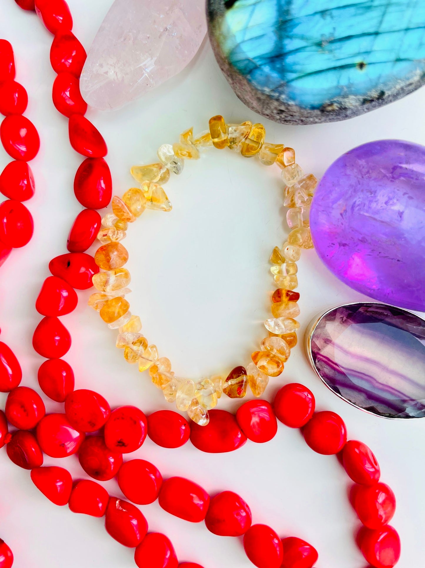 Citrine Crystal Bracelets ๐