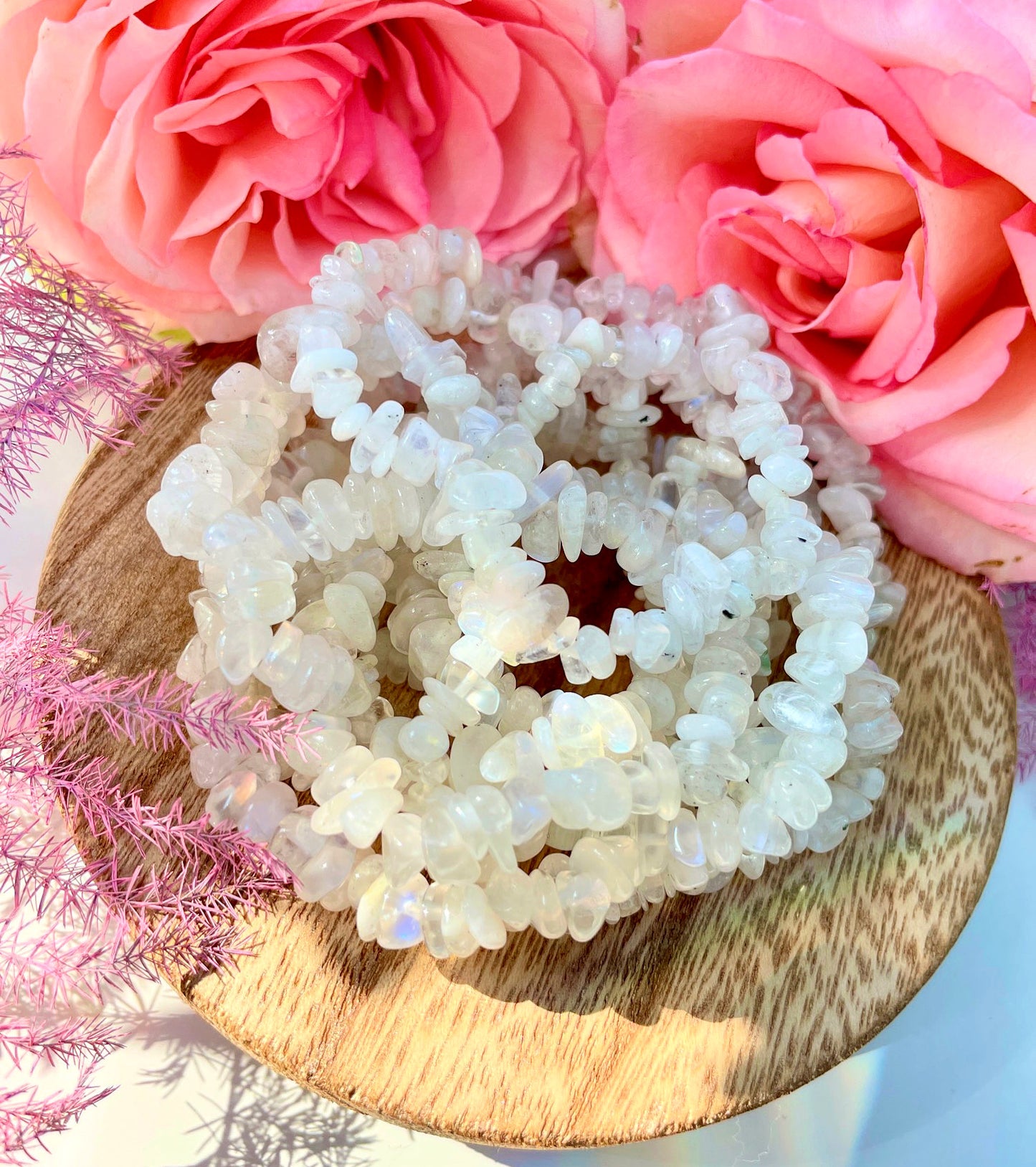 Rainbow Moonstone Bracelets ๐๐๐๐ฟ