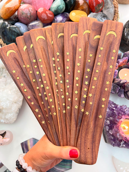 New Moon Incense Holder
