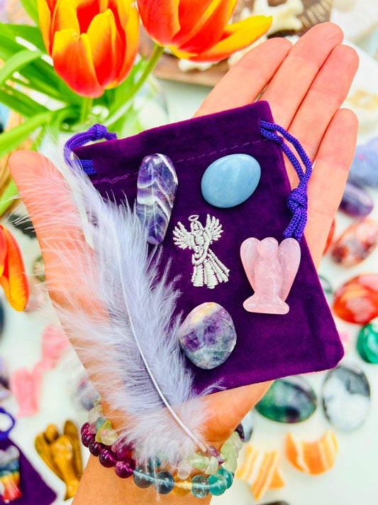 Grief Healing Crystals & Angel Support ๐ผ๐ผ๐๐ผ๐ฎ๐๐