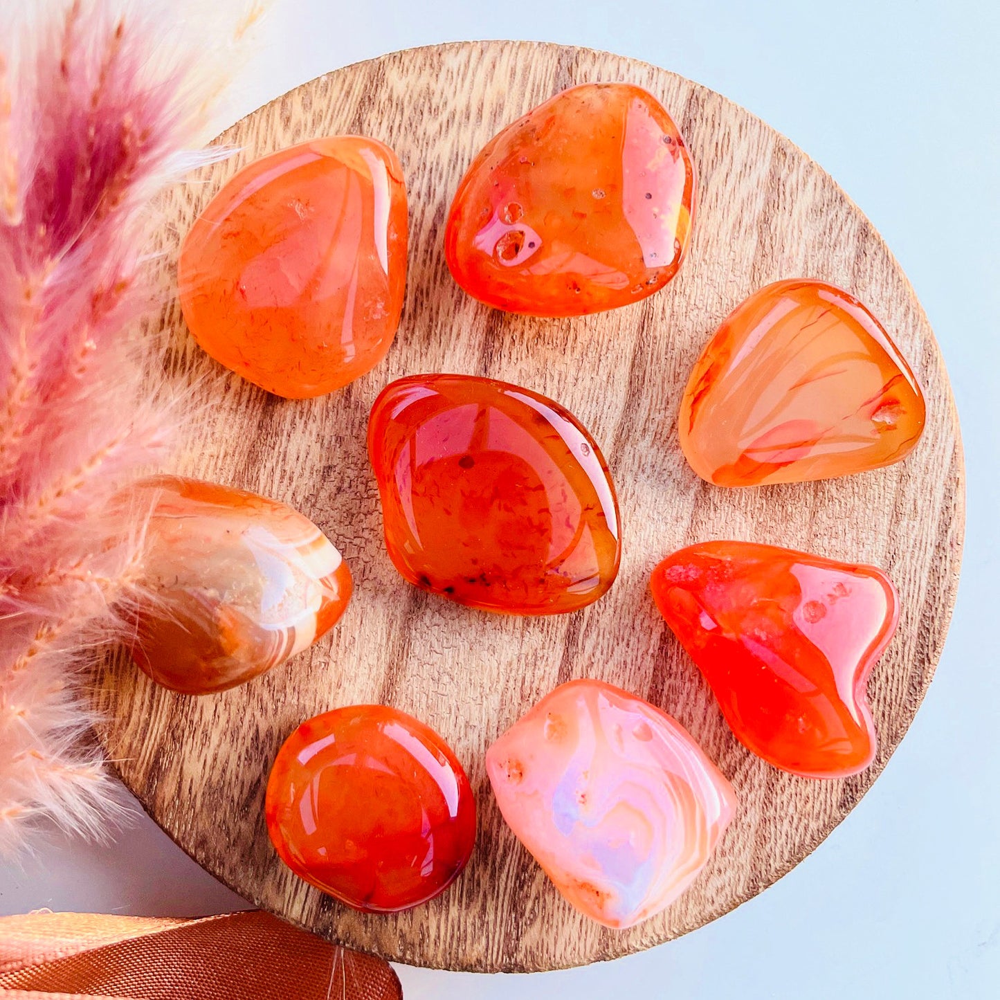 Carnelian Crystals ๐๐งก
