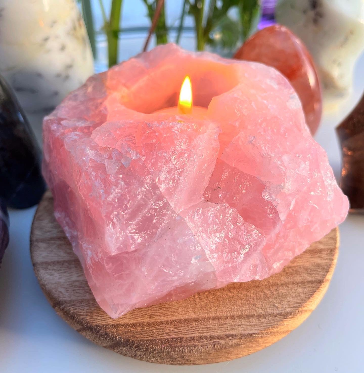 Rose Quartz T light ðŊðđðâĪïļ