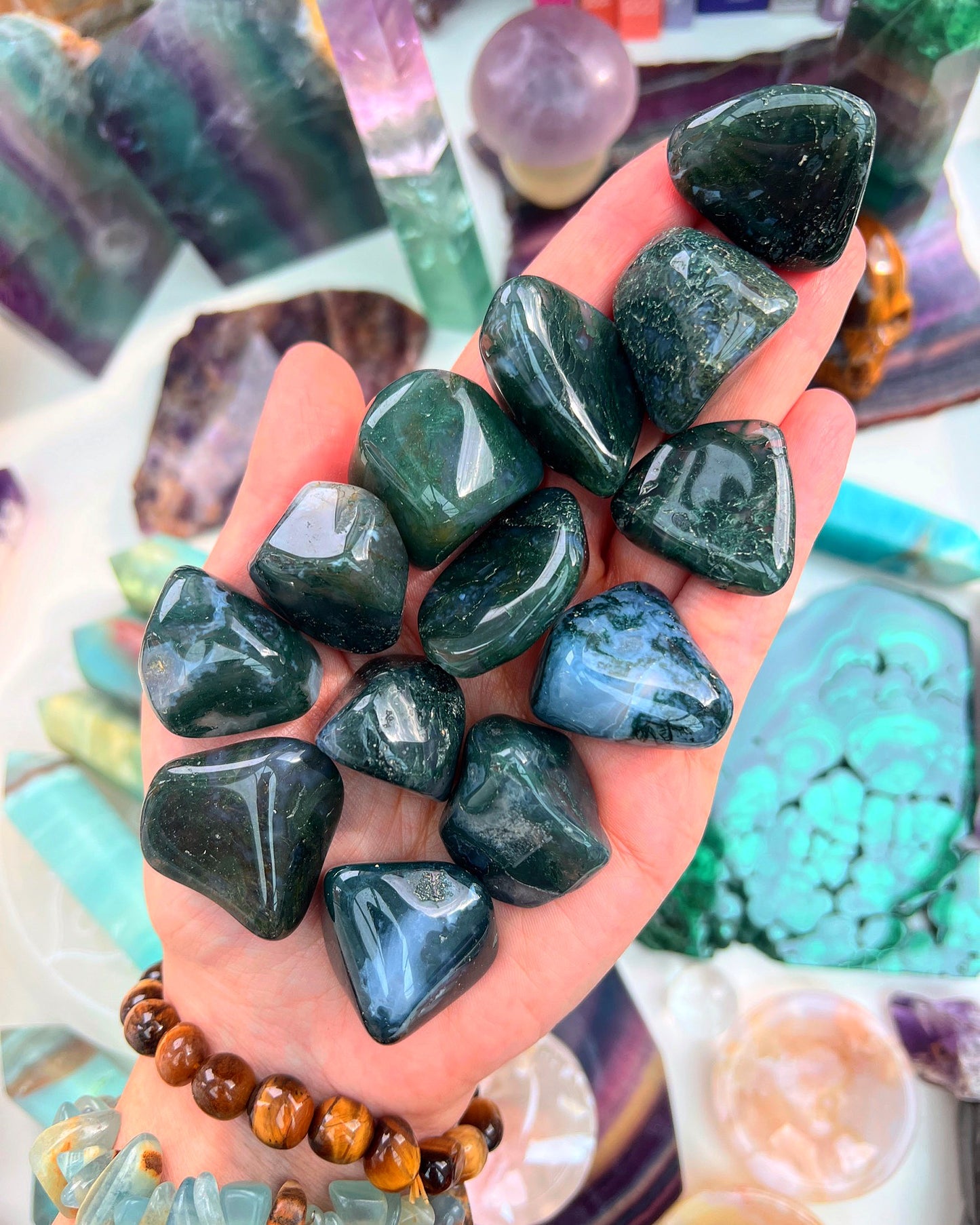 Moss Agate Crystals