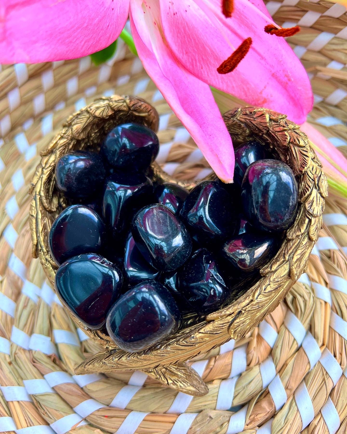 Black Obsidian Crystals