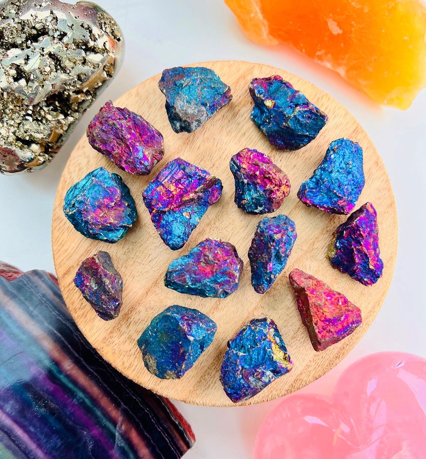 Peacock Ore Natural Raw