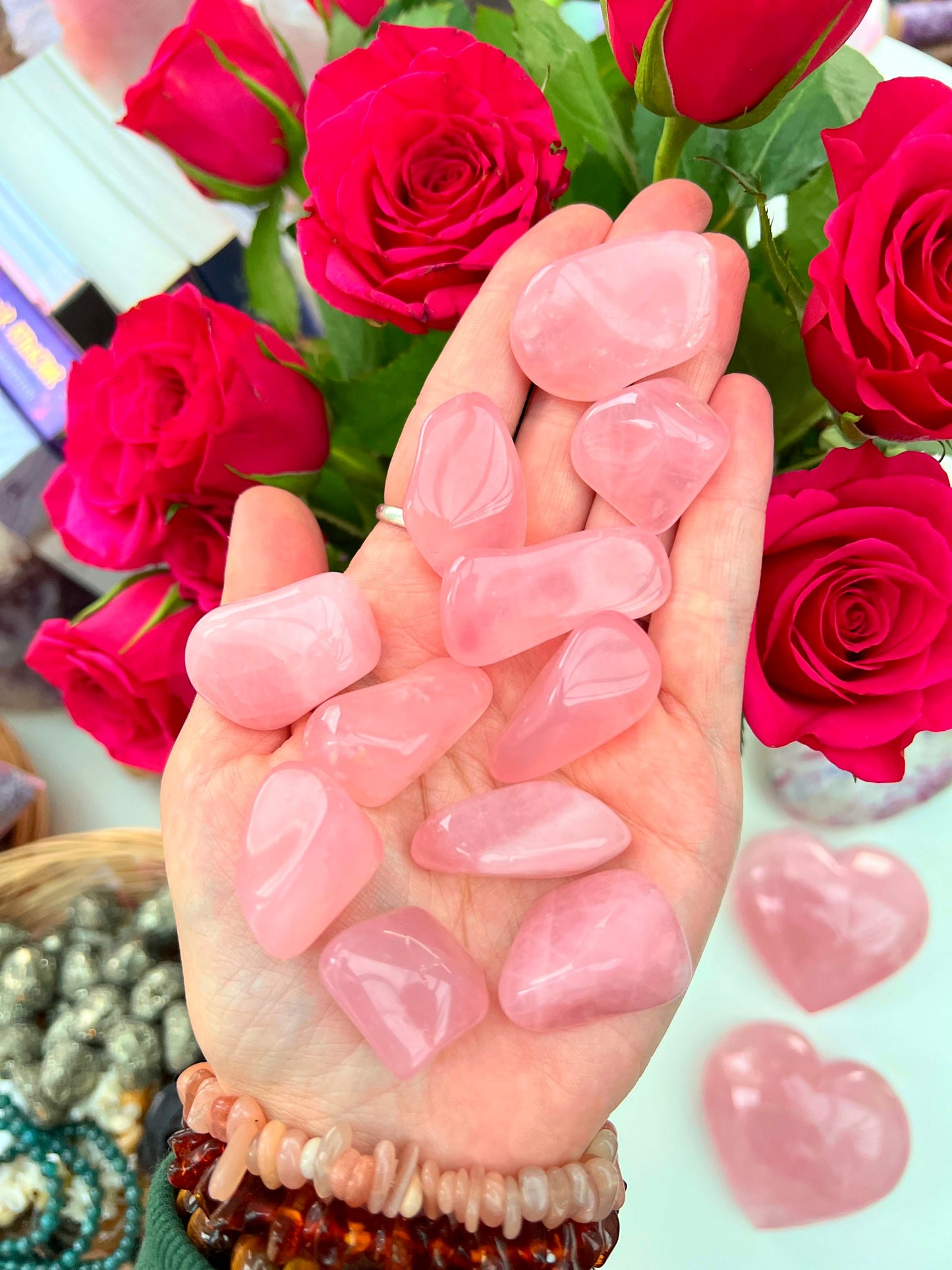 Rose Quartz Crystals