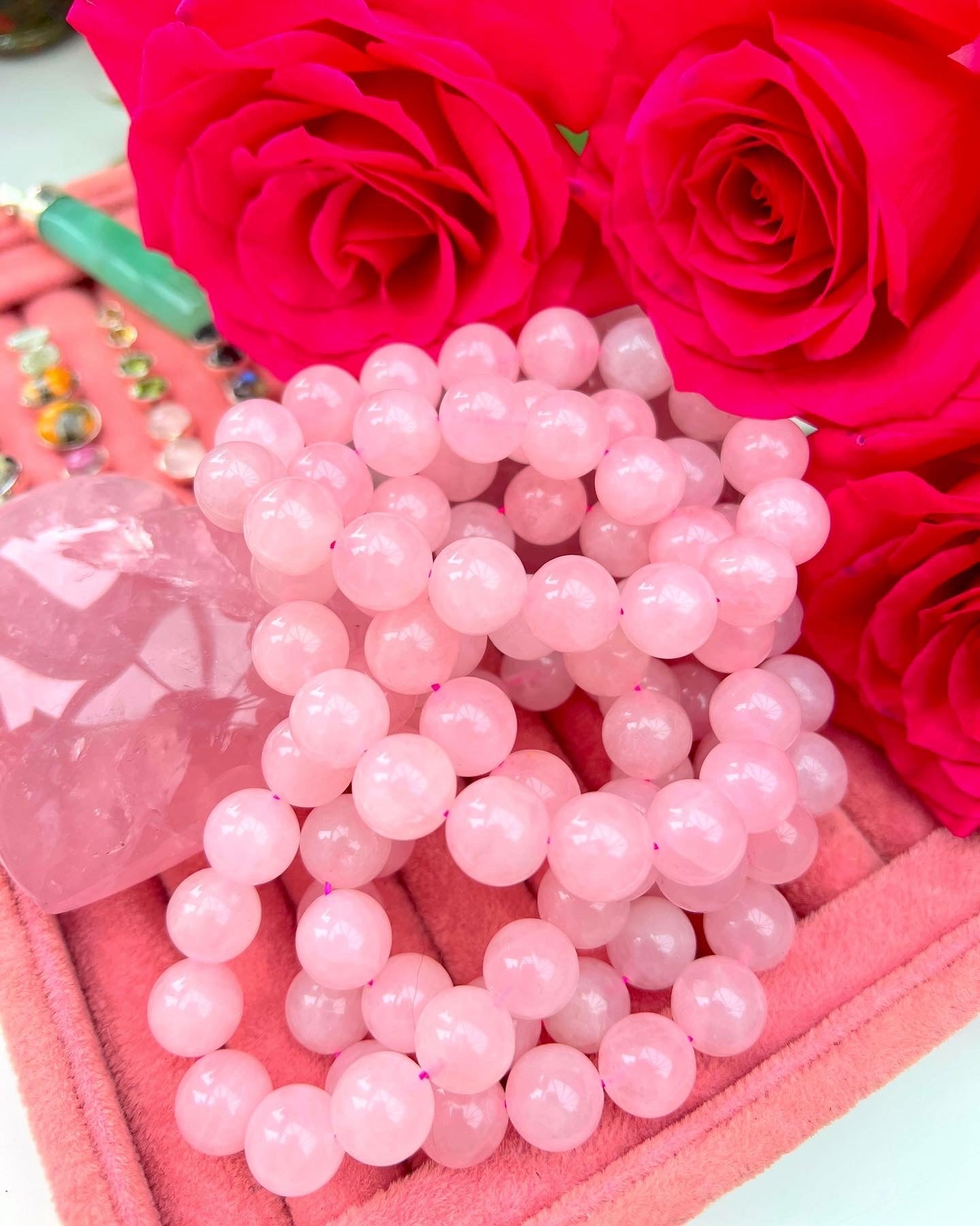 Love Bracelets ~ Rose Quartz