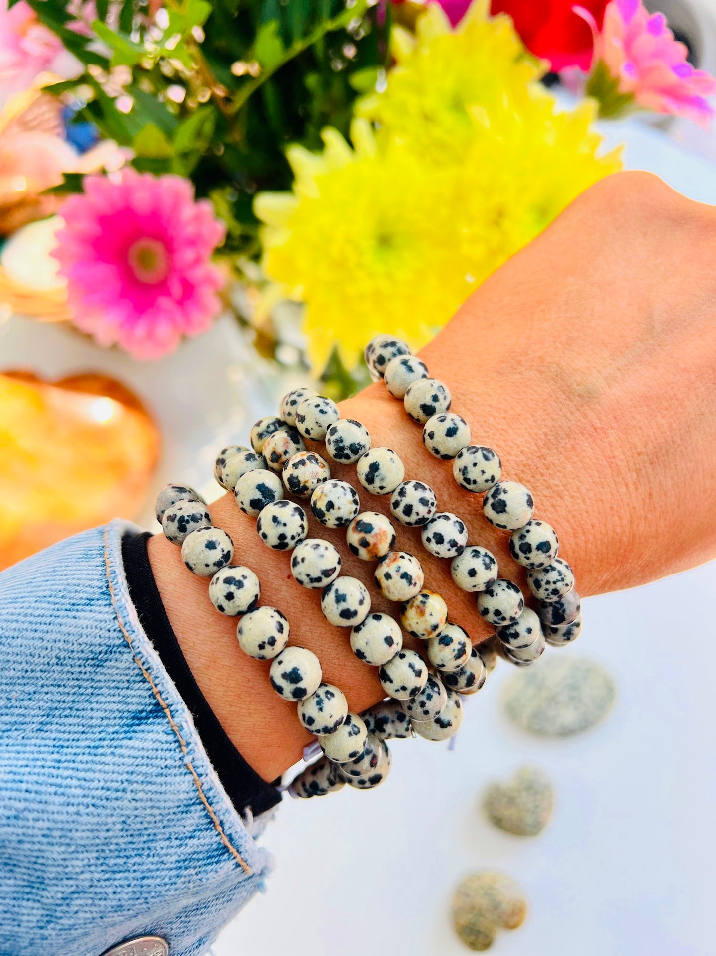 Dalmatian Jasper Powerbeads