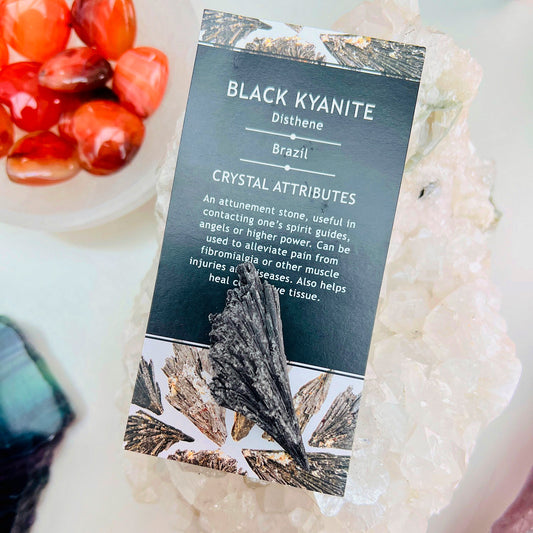 Black Kyanite ๐ค๐ง๐ผโโ๏ธ๐งน
